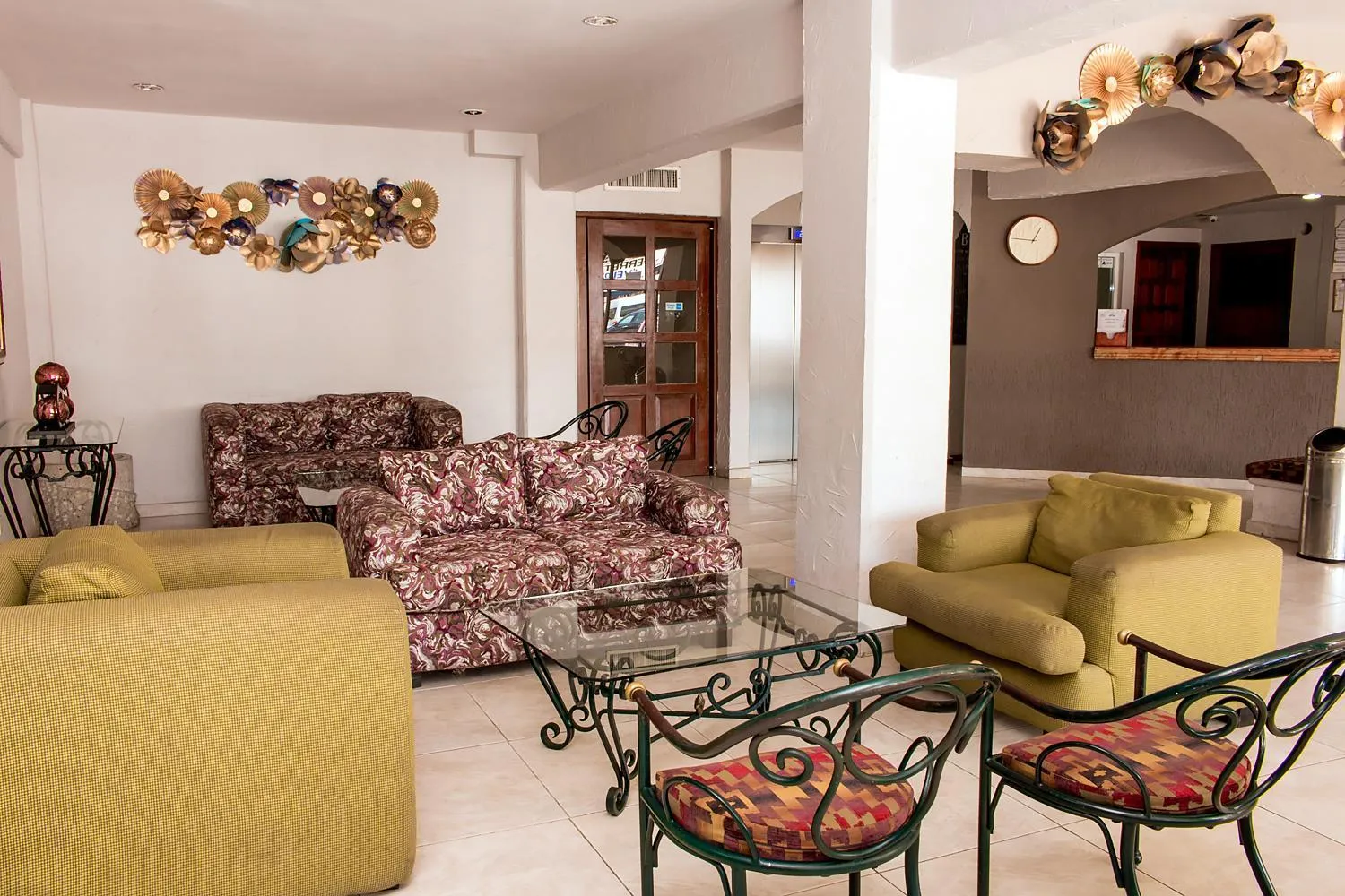 Lobby or reception in Hotel Batab