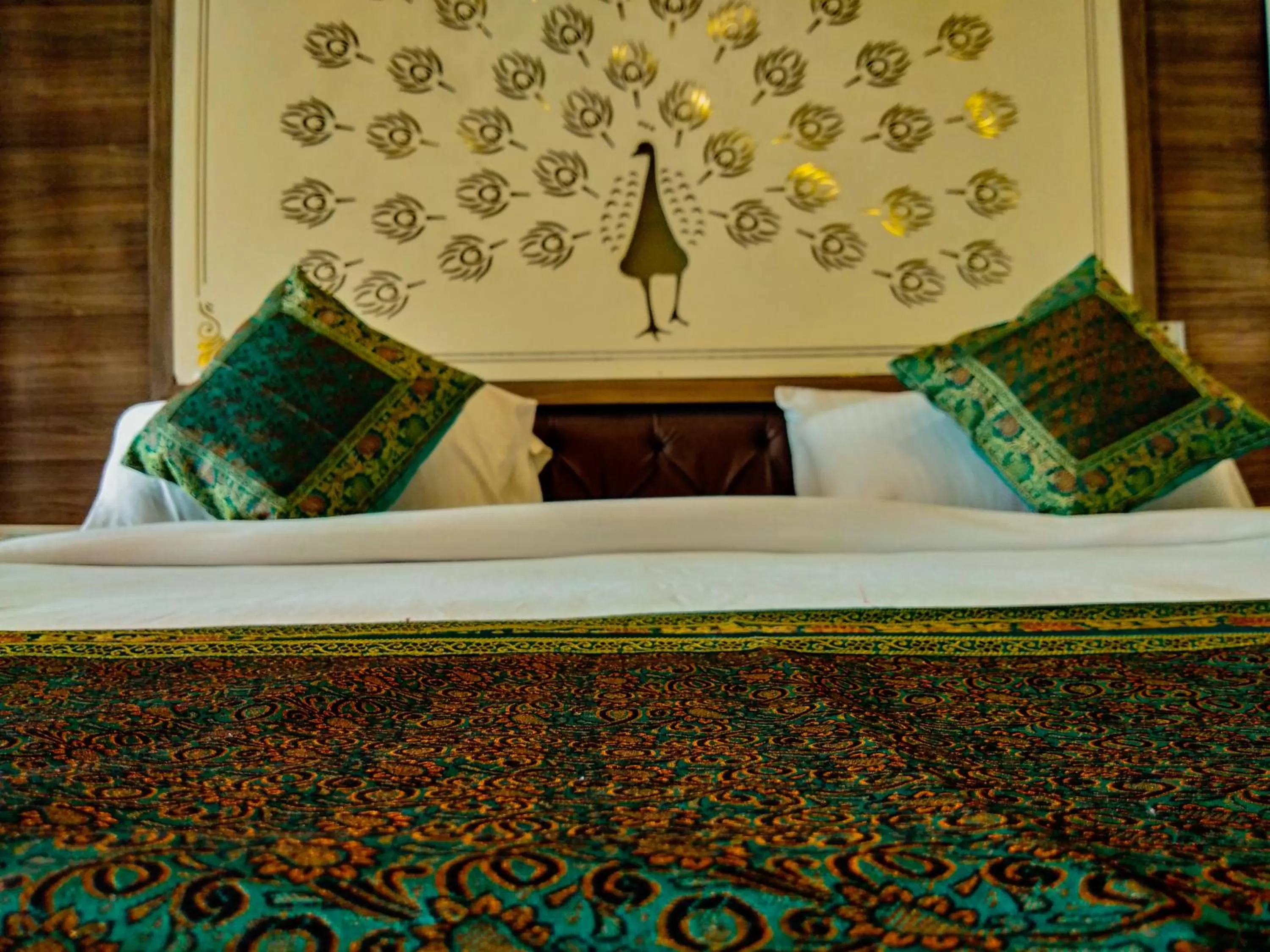 Bedroom, Bed in Dwivedi Hotels Sri Omkar Palace