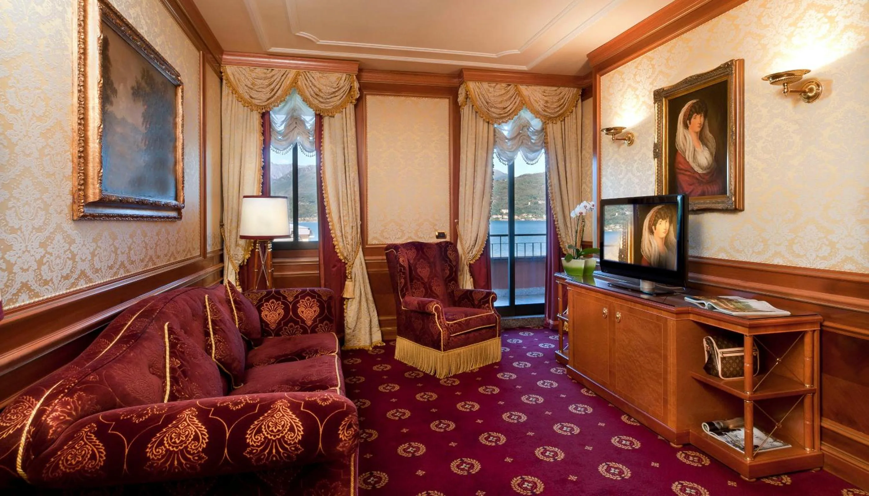 Living room in Grand Hotel Dino