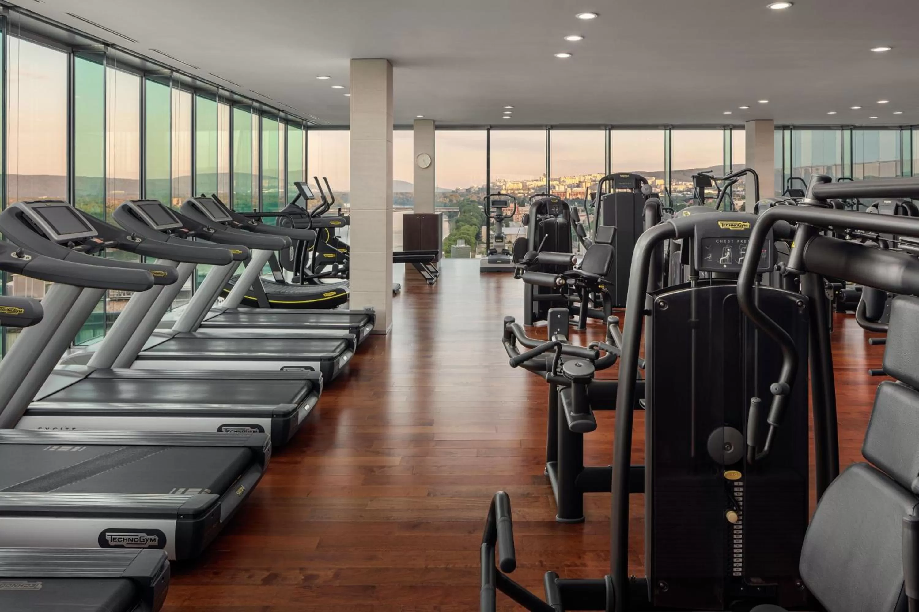Fitness centre/facilities in Grand Hotel River Park, a Luxury Collection Hotel, Bratislava