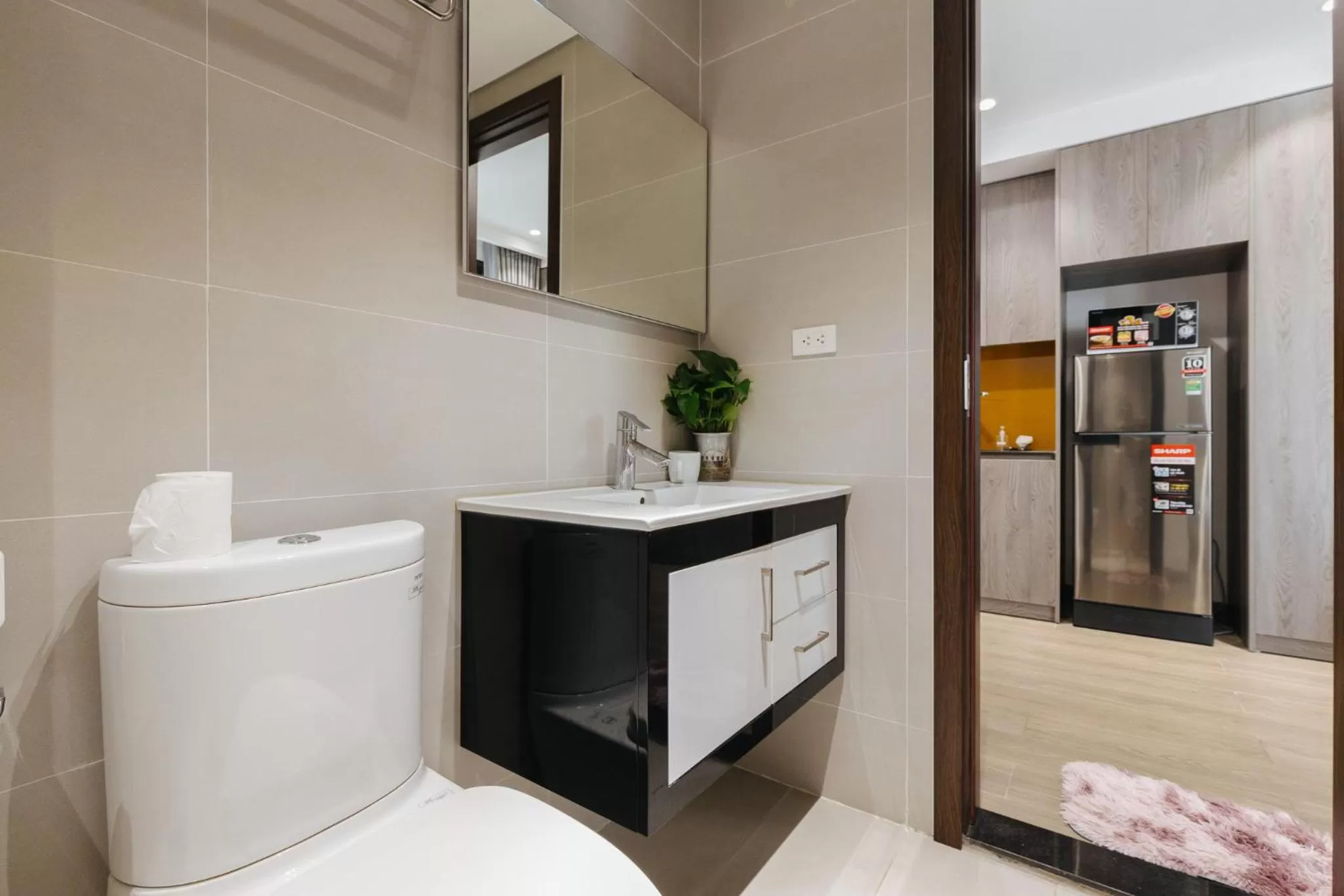 Bathroom in LUCK APART 8 - Hanoi Westlake Balcony Studio