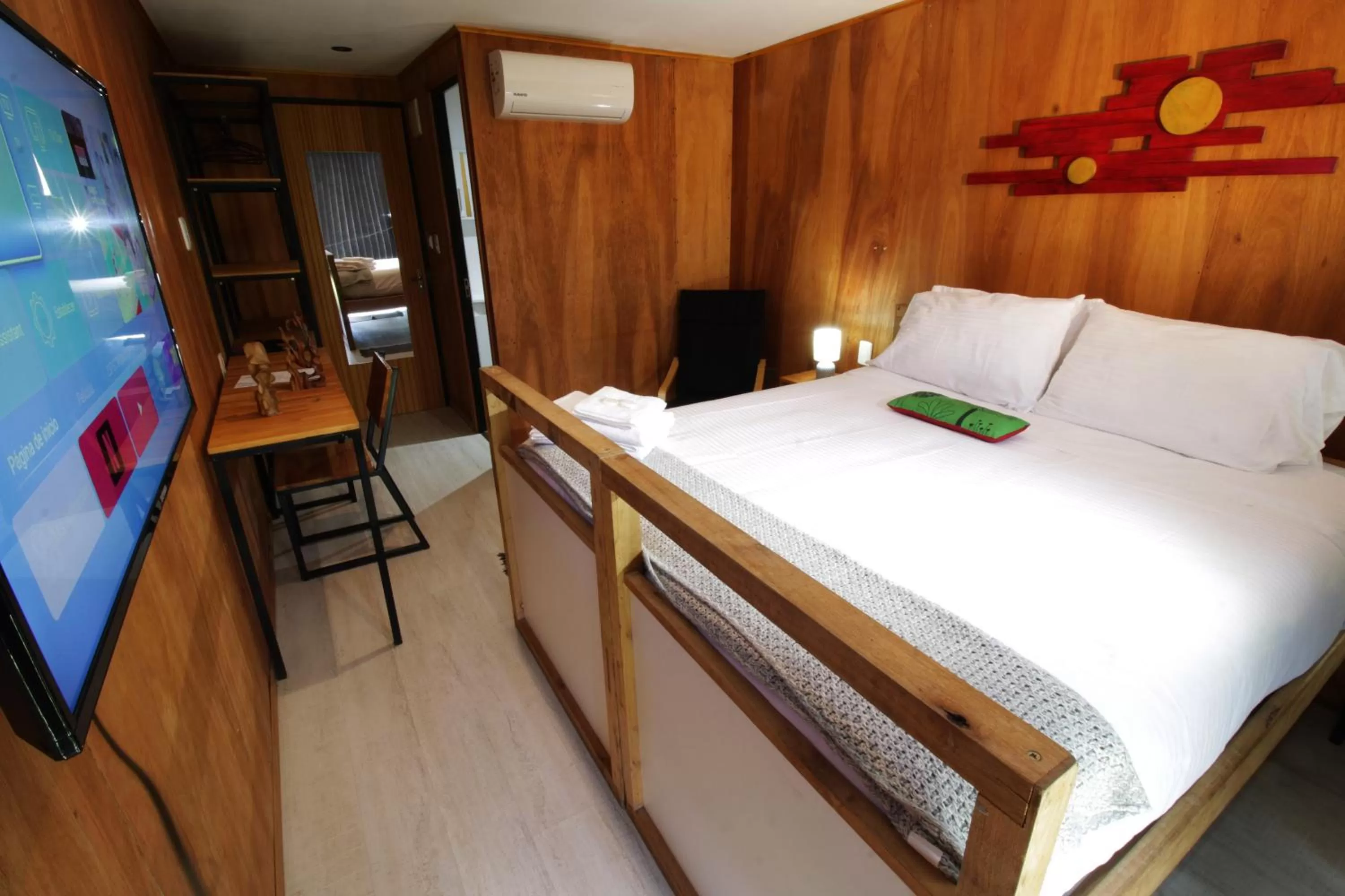 Bedroom in MUMA Hotel - Museo de la Madera