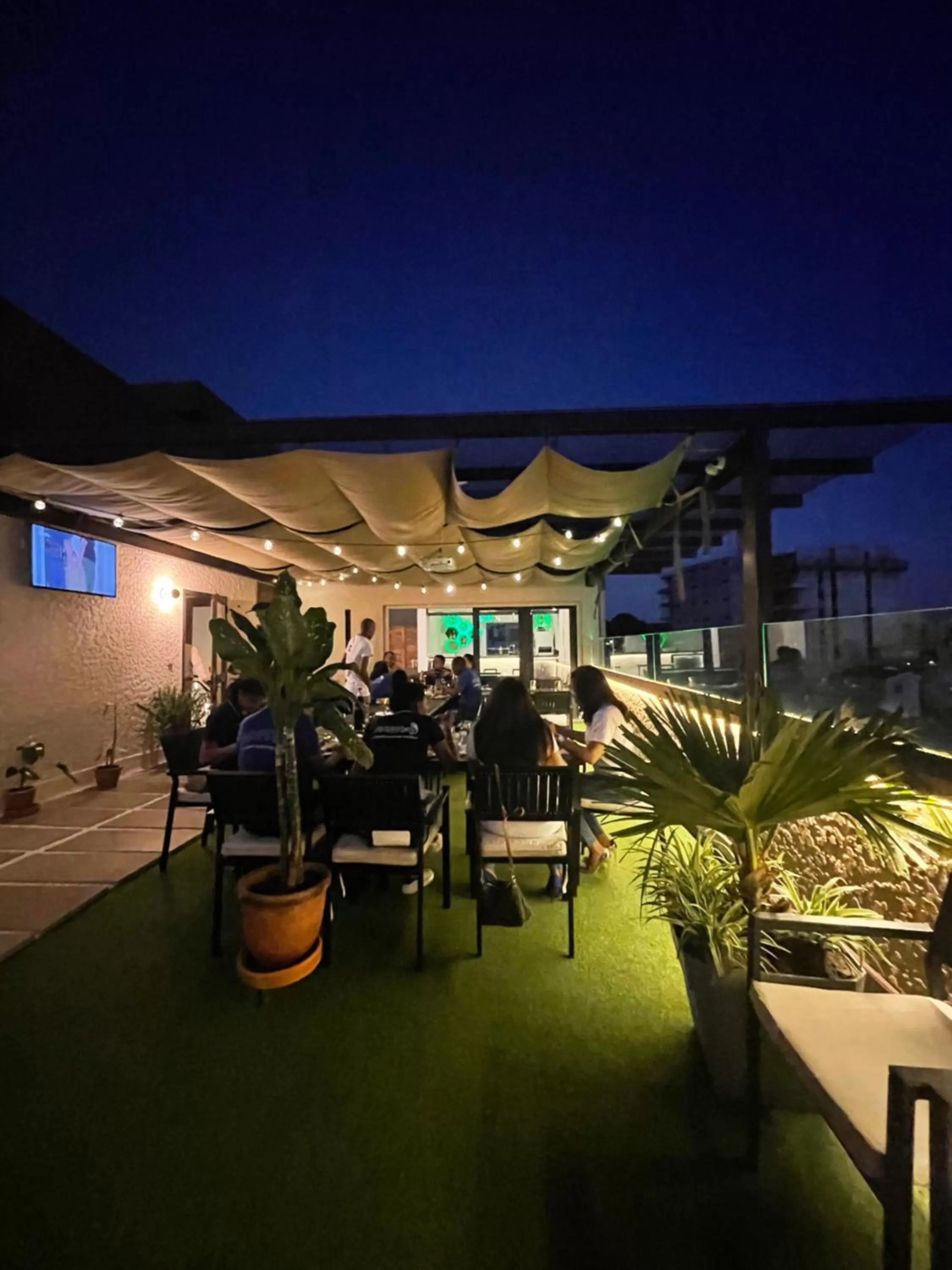 Patio in MERCURE HOTEL