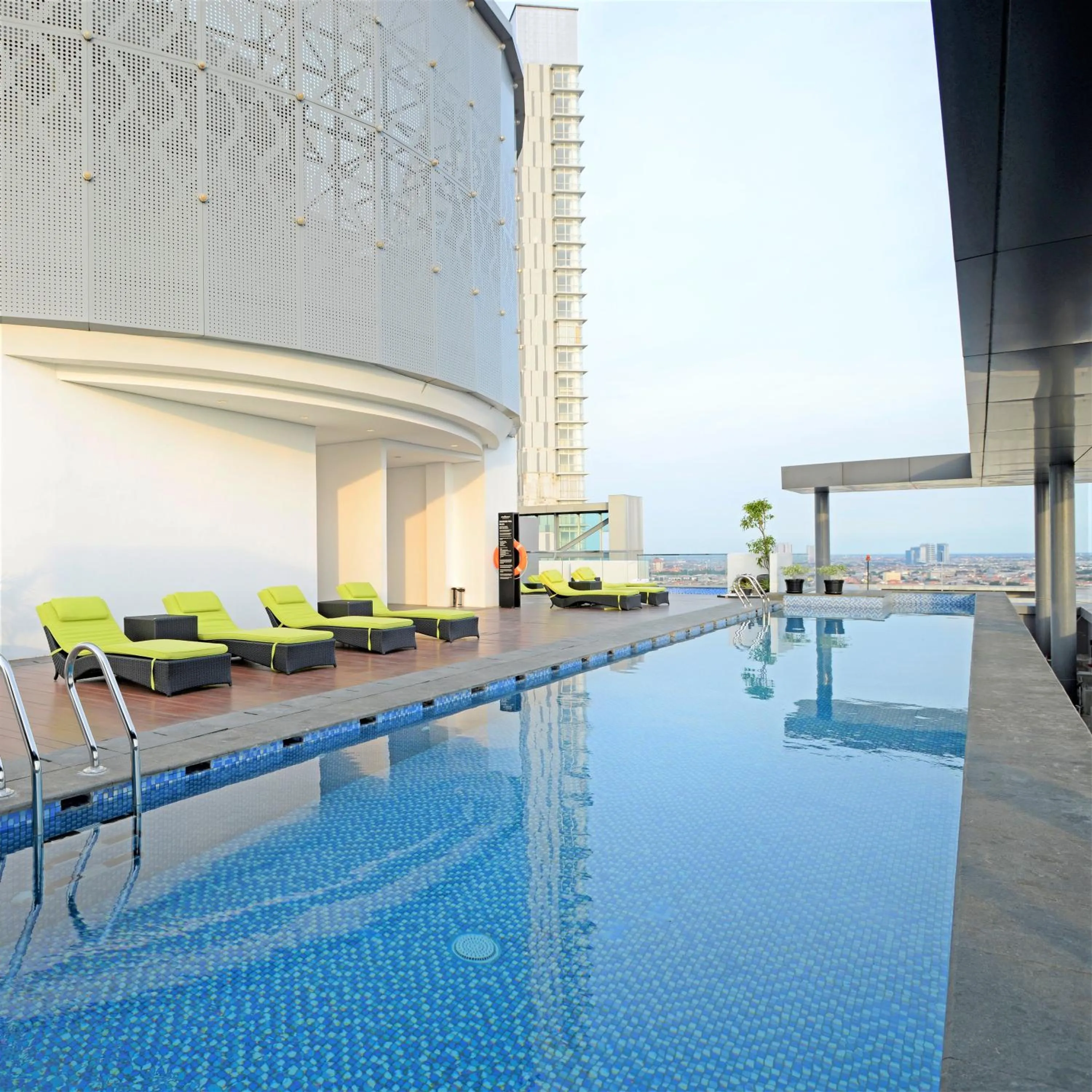 Swimming pool in Midtown Residence Surabaya