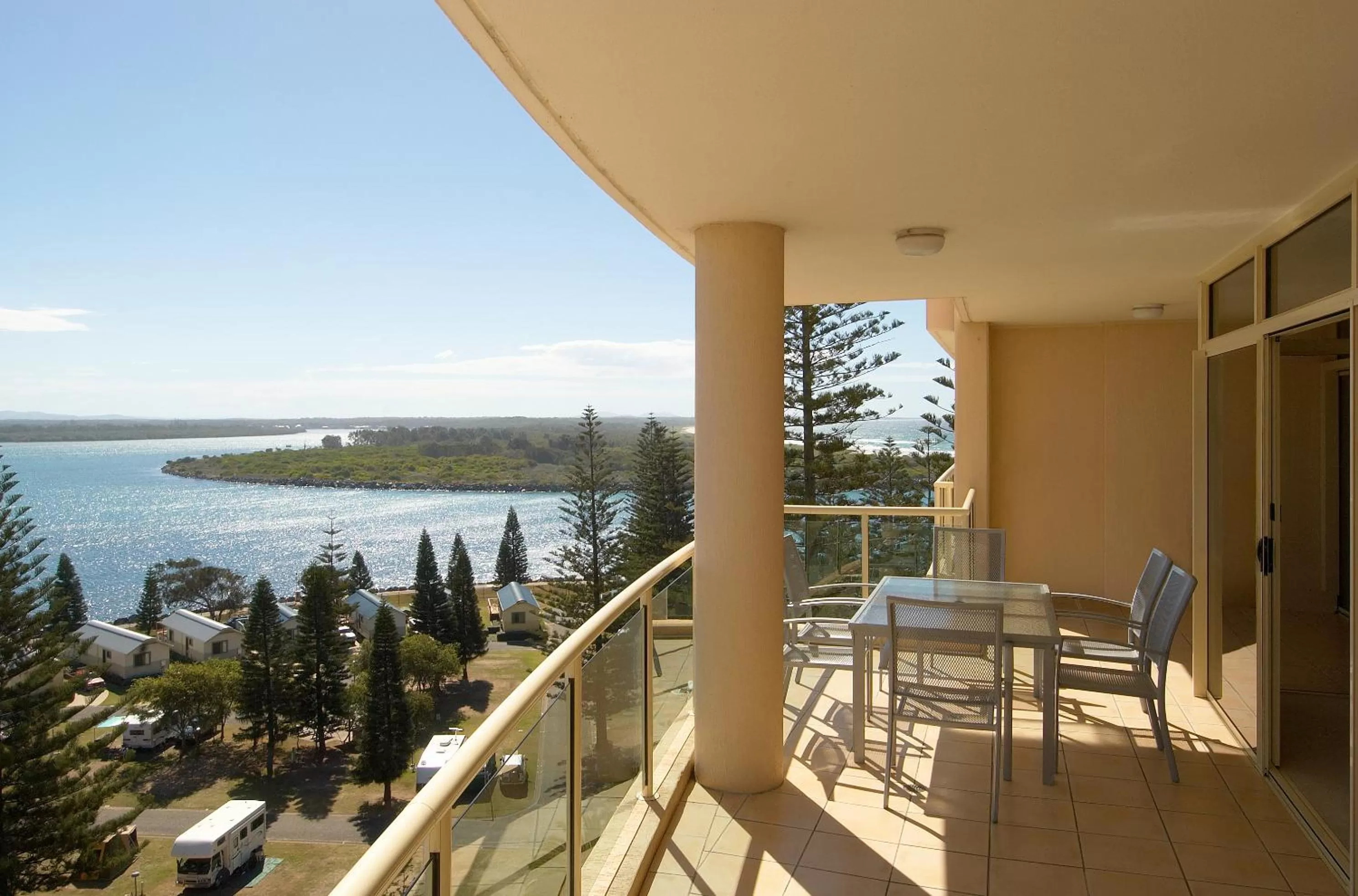 River view in Northpoint Apartments