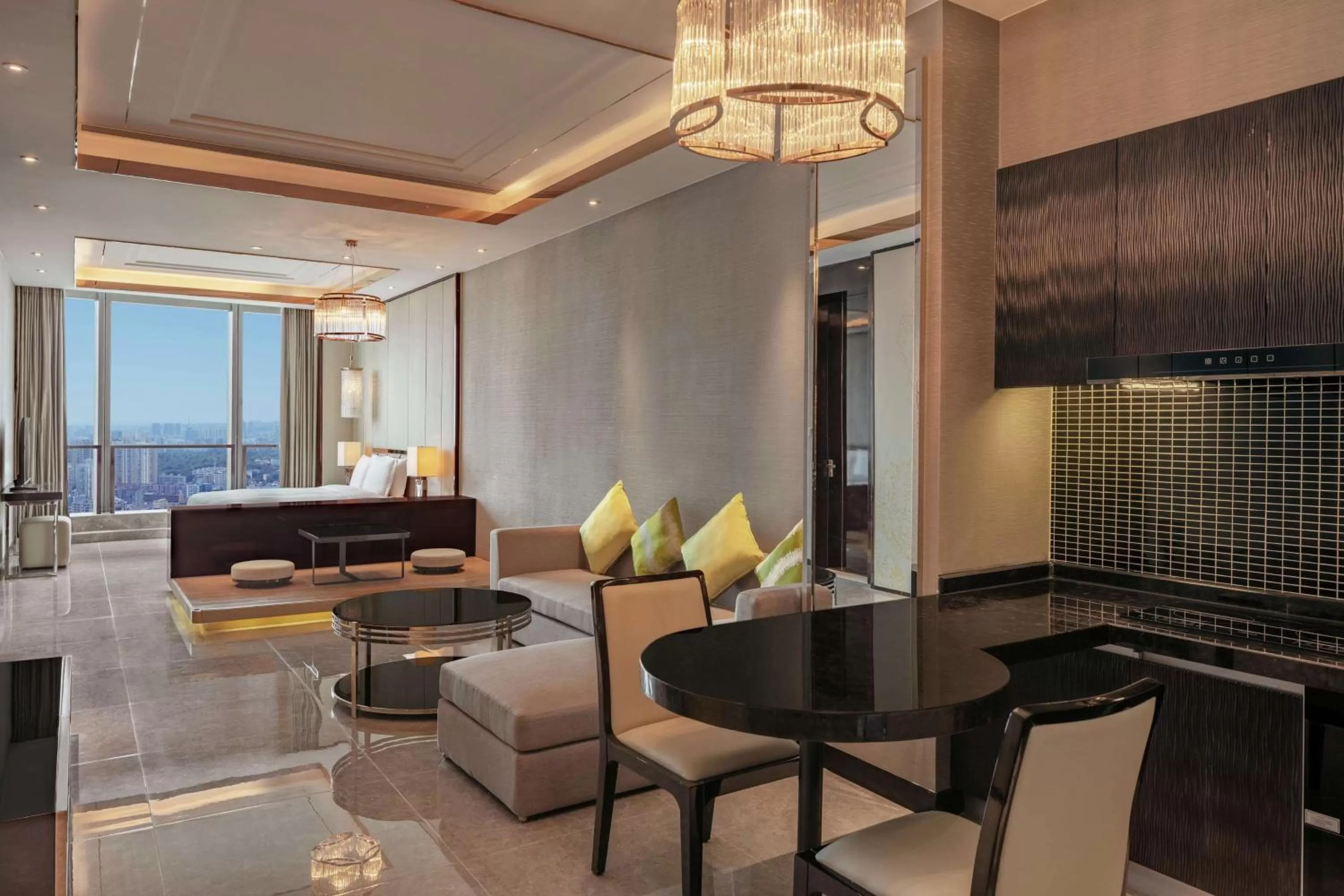 Living room in Hilton Haikou