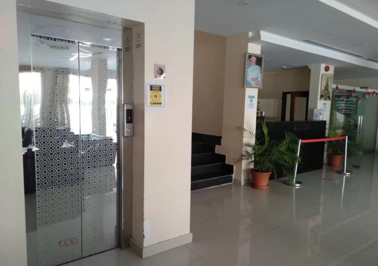 elevator in Tanuf Residency Hotel