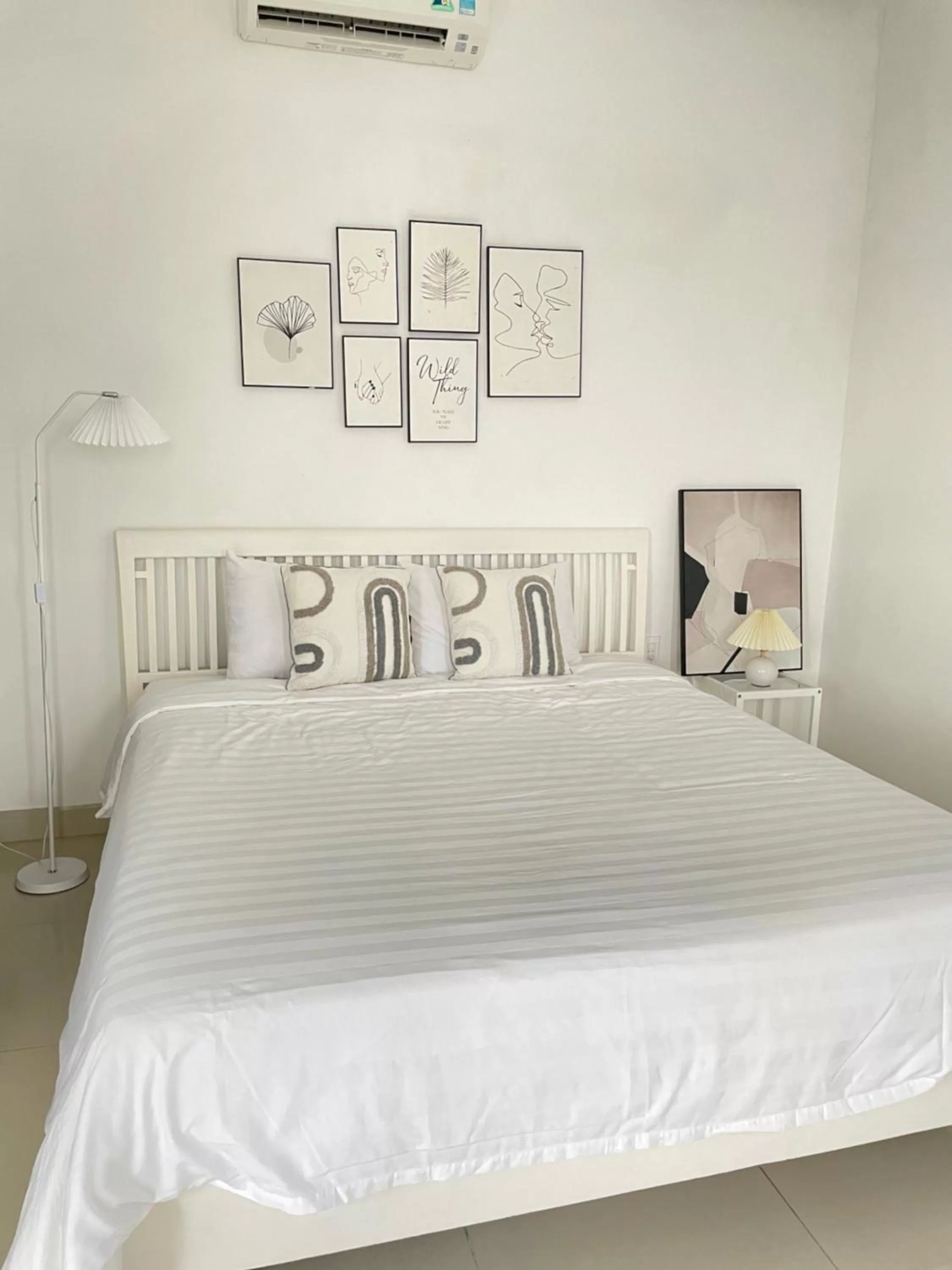 Bed in Ancient Terracotta Villa