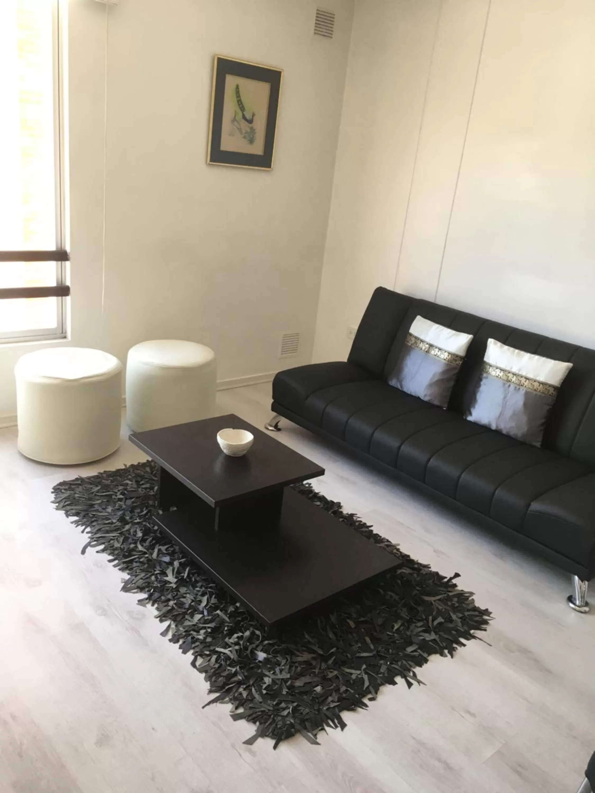 Living room in Suites Parque Real