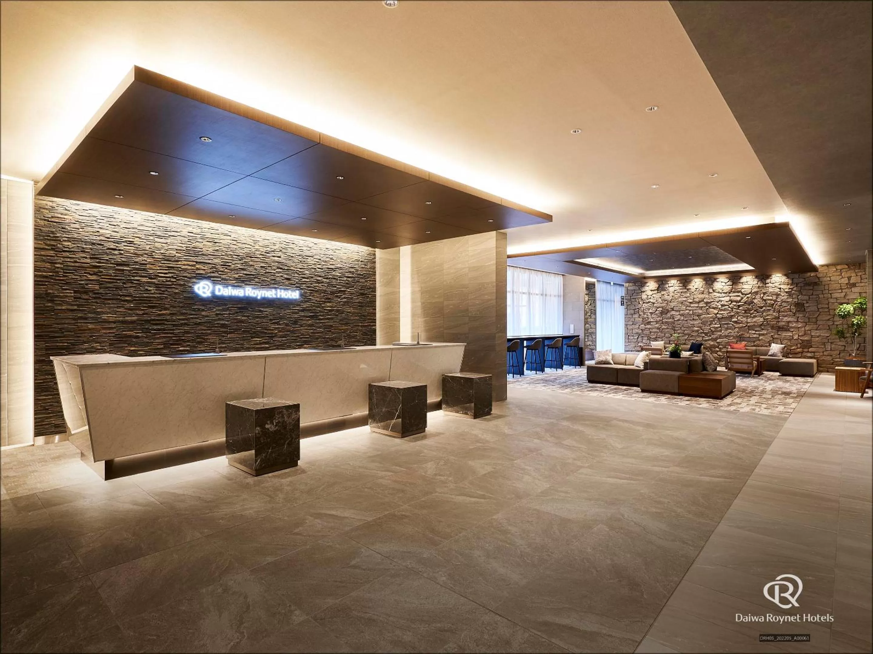 Lobby or reception in Daiwa Roynet Hotel KOBE-SANNOMIYA PREMIER
