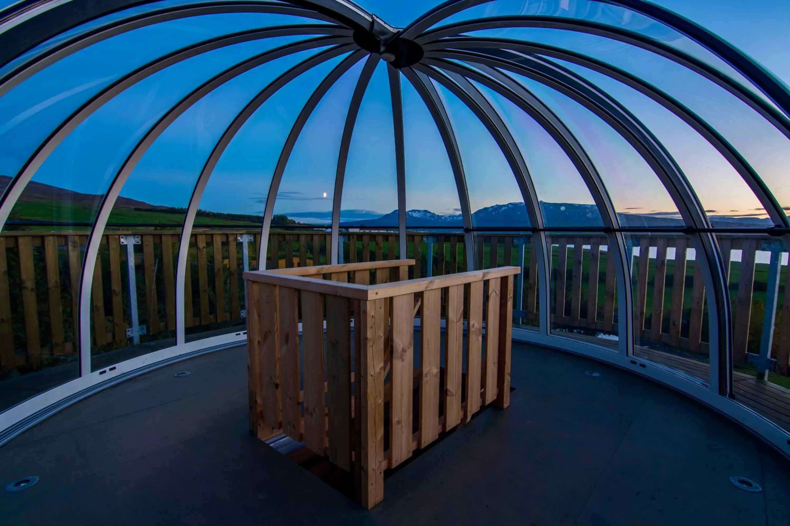 View (from property/room) in Hotel Natur Akureyri