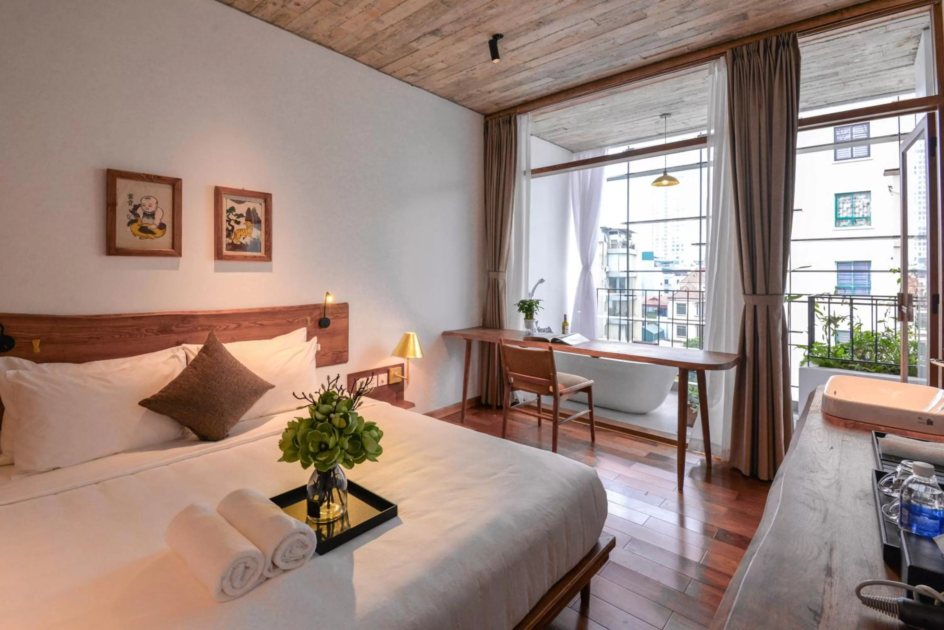 Bed in 22Land Hotel & Residence