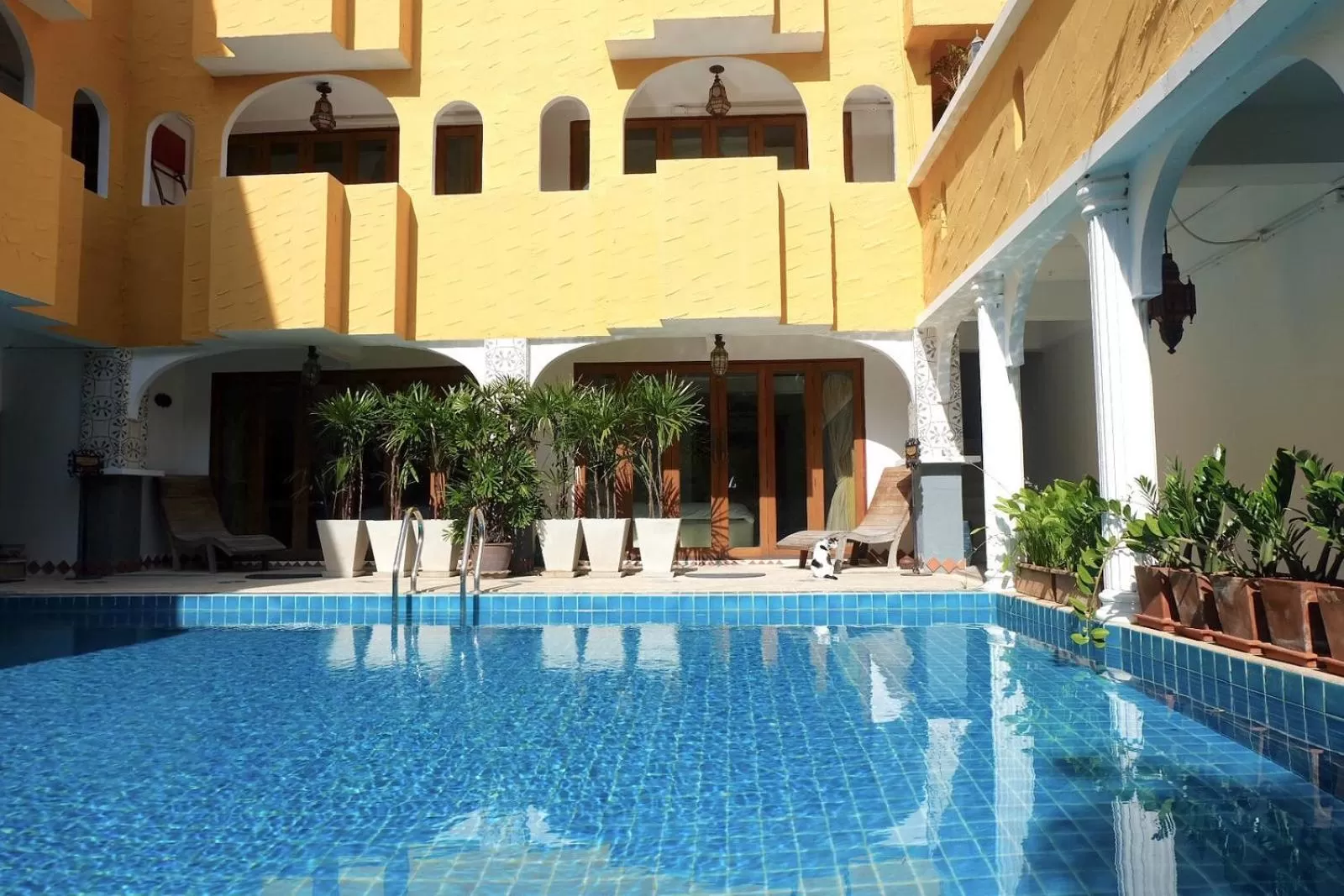 Swimming pool in Riad Hua Hin