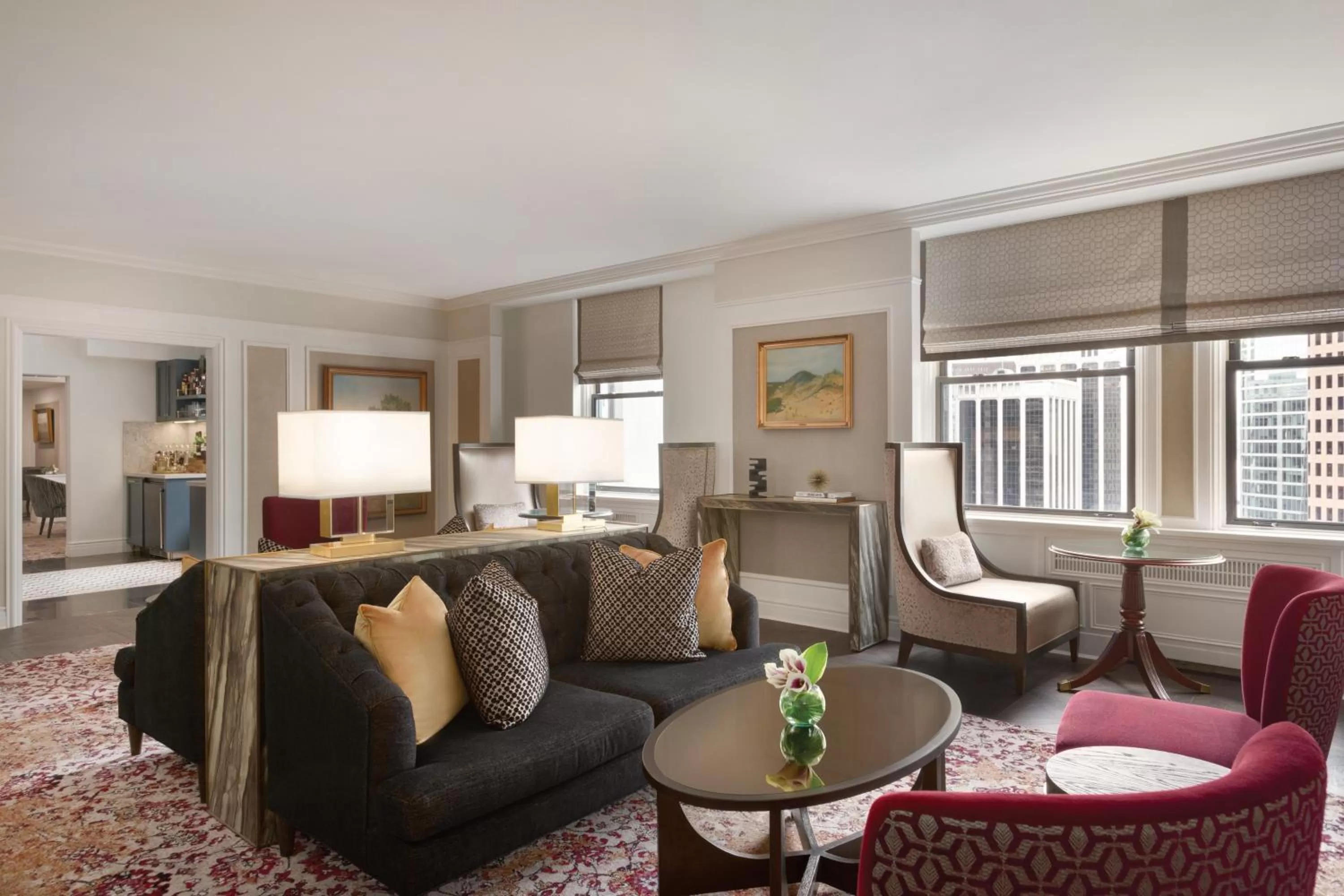 Lounge or bar in Fairmont Hotel Vancouver