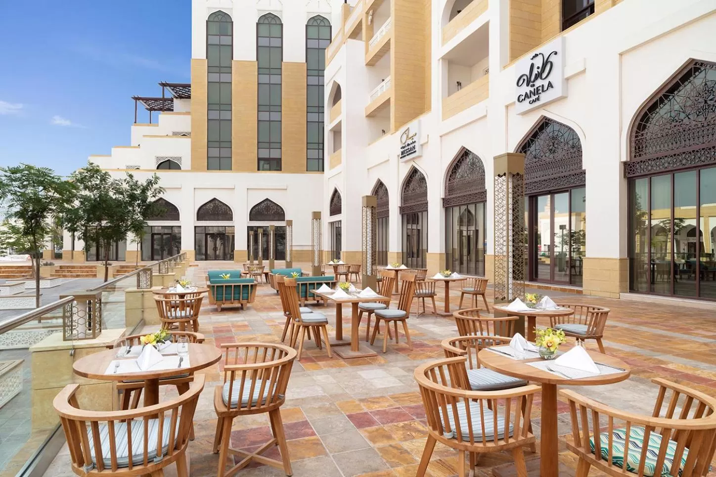 Restaurant/places to eat in Al Najada Doha Hotel by Tivoli