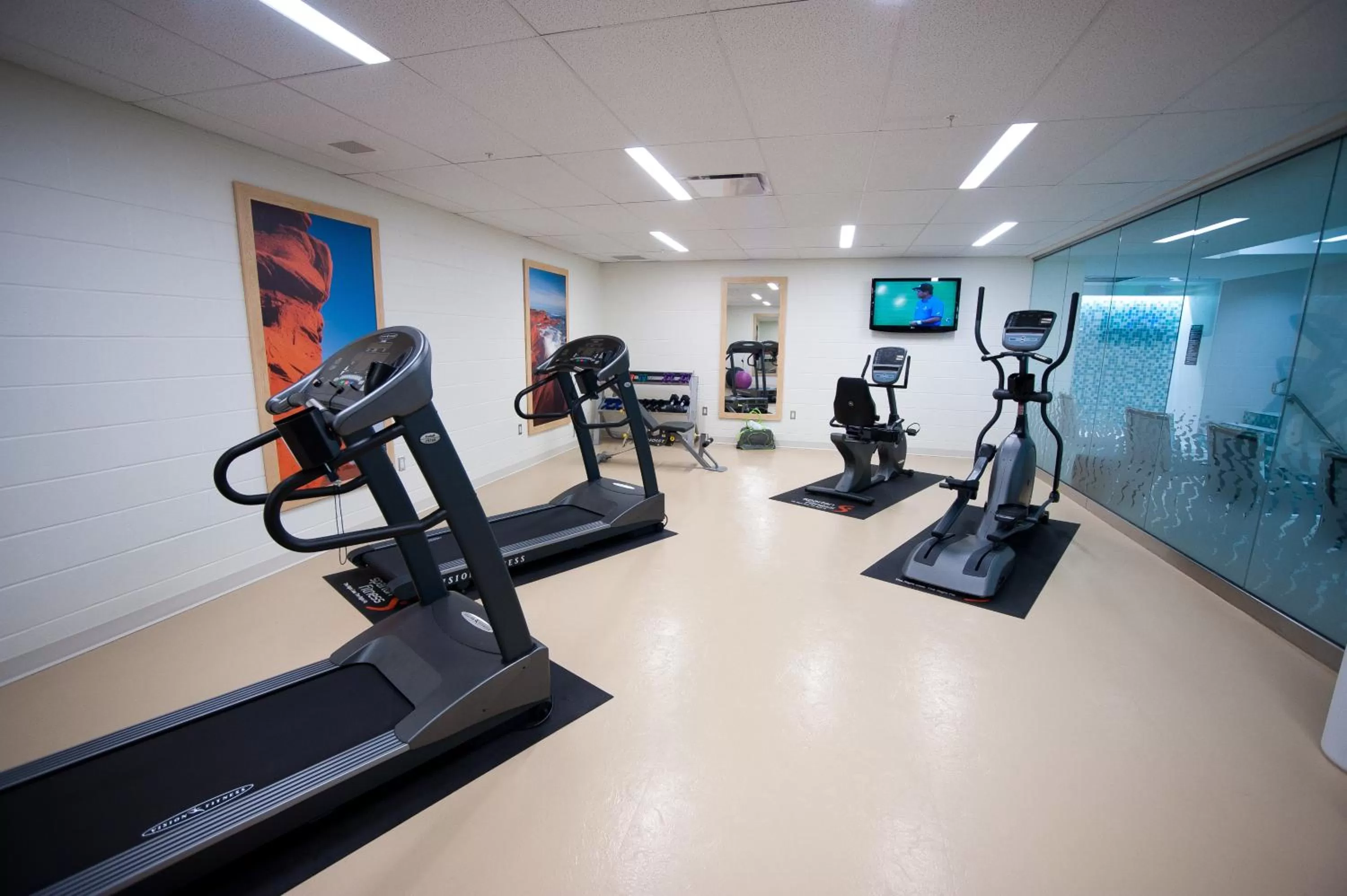 Fitness centre/facilities in The Holman Grand Hotel