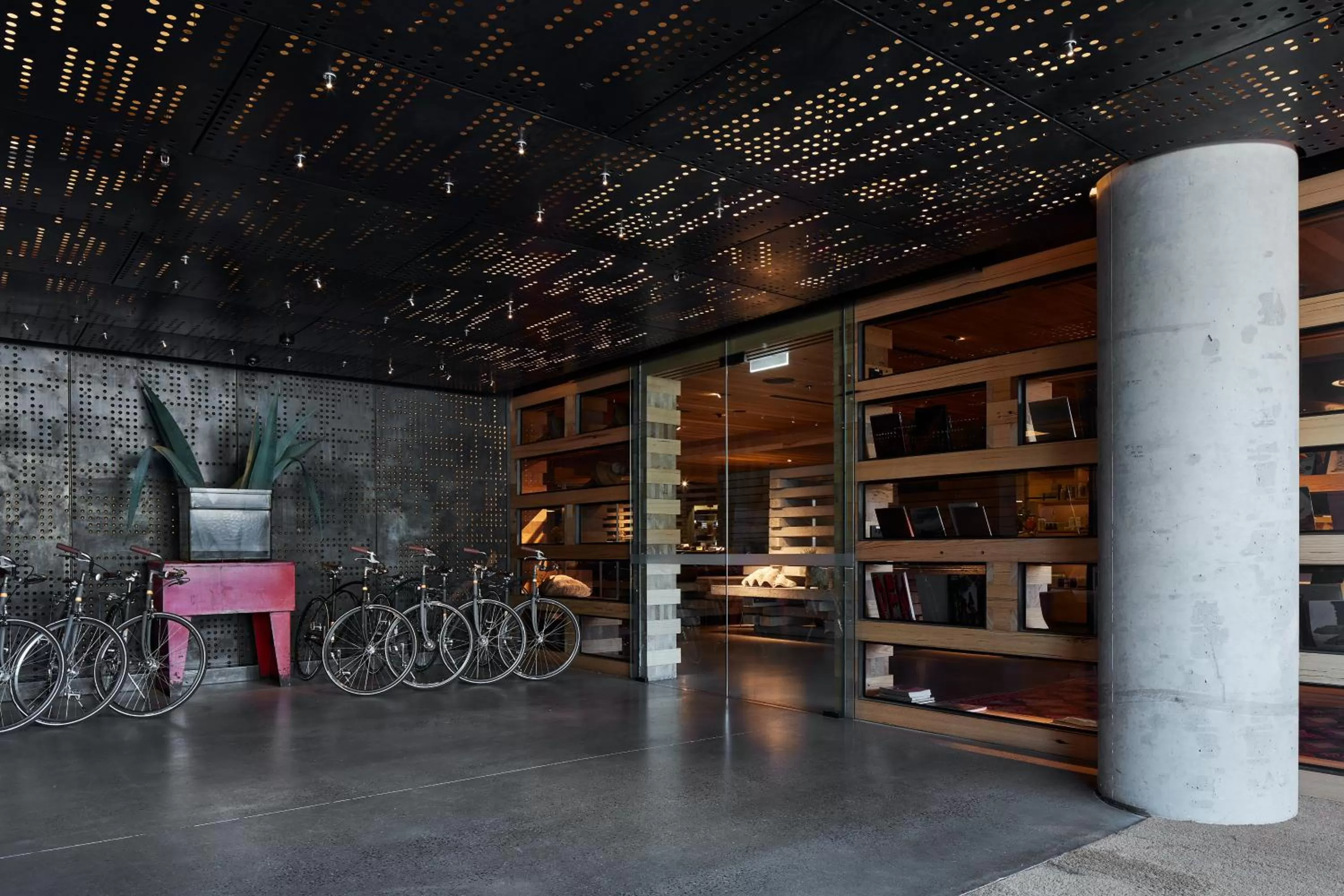 Facade/entrance in Nishi Apartments Eco Living by Ovolo