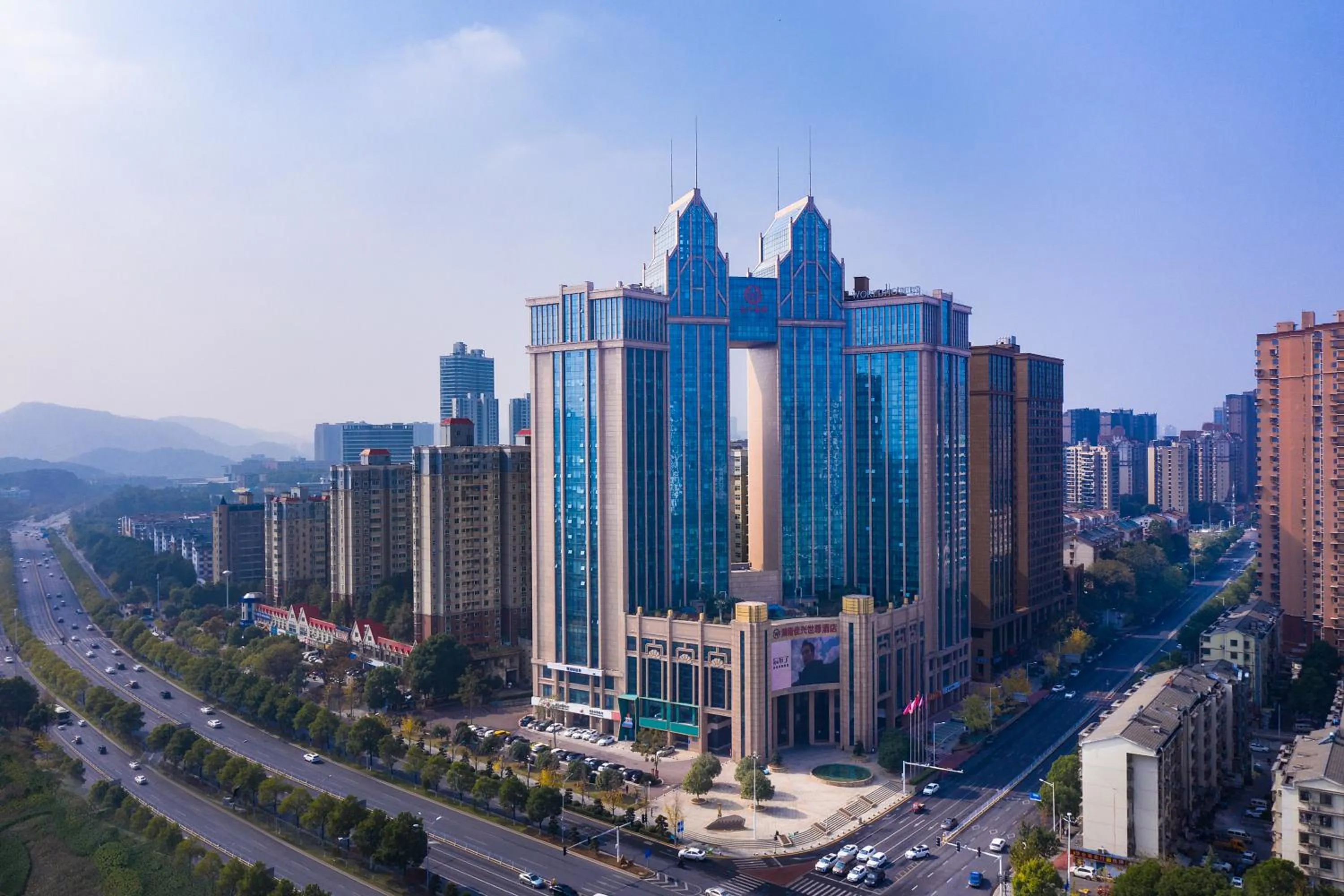 Property building in WorldHotel Grand Jiaxing Hunan