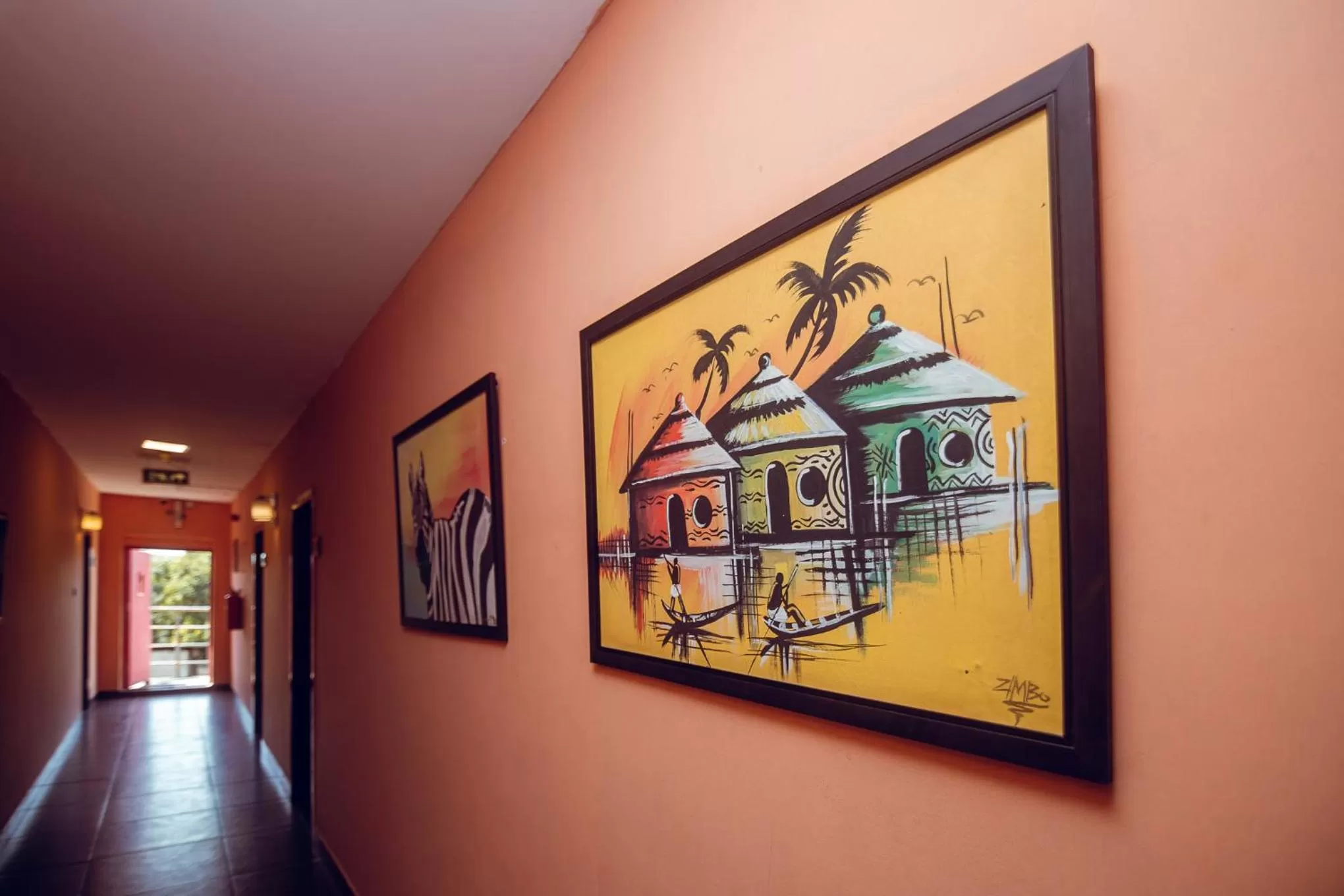 Floor plan in Noble House Hotel