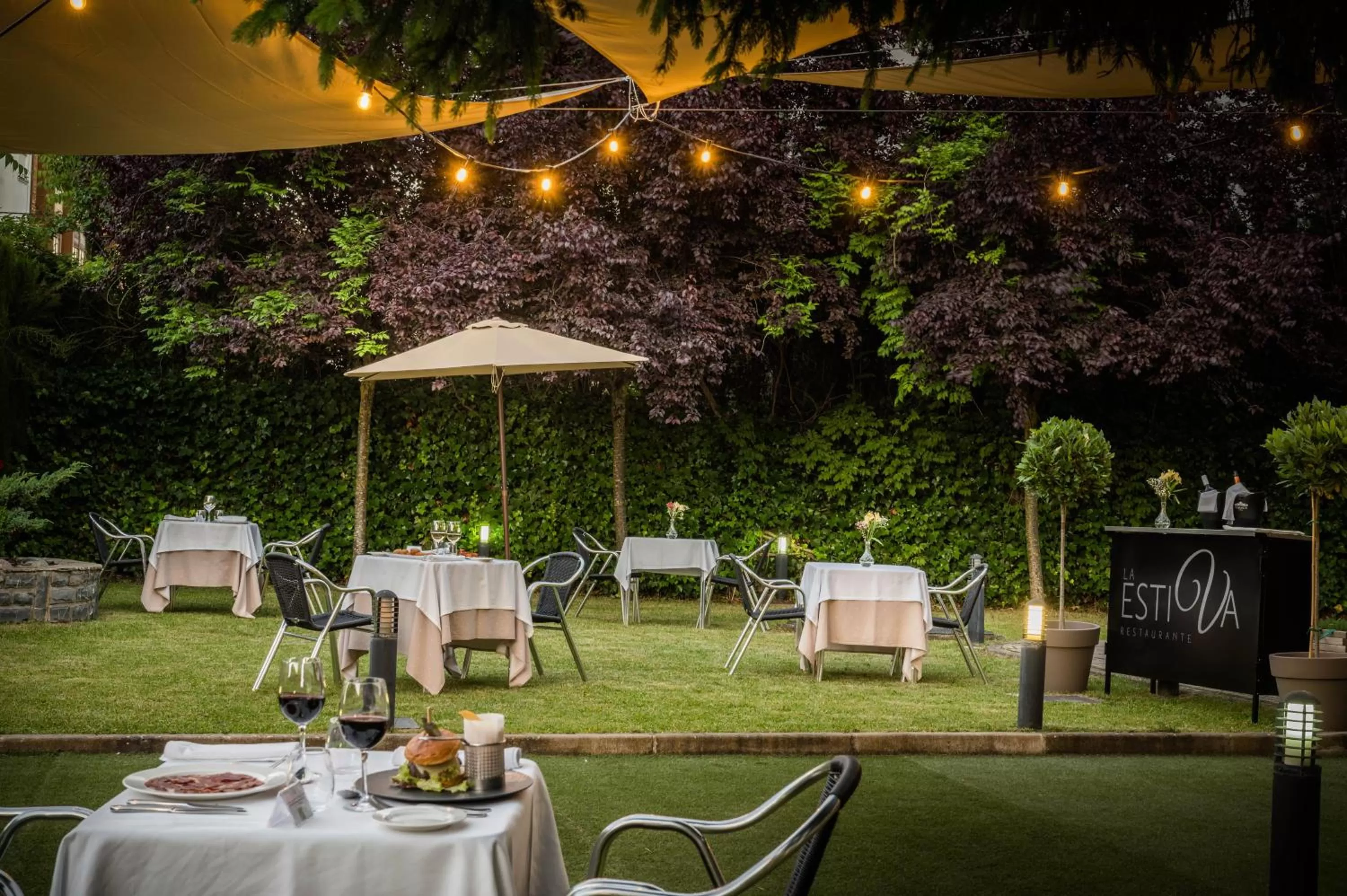 Garden in Hotel Villa Virginia