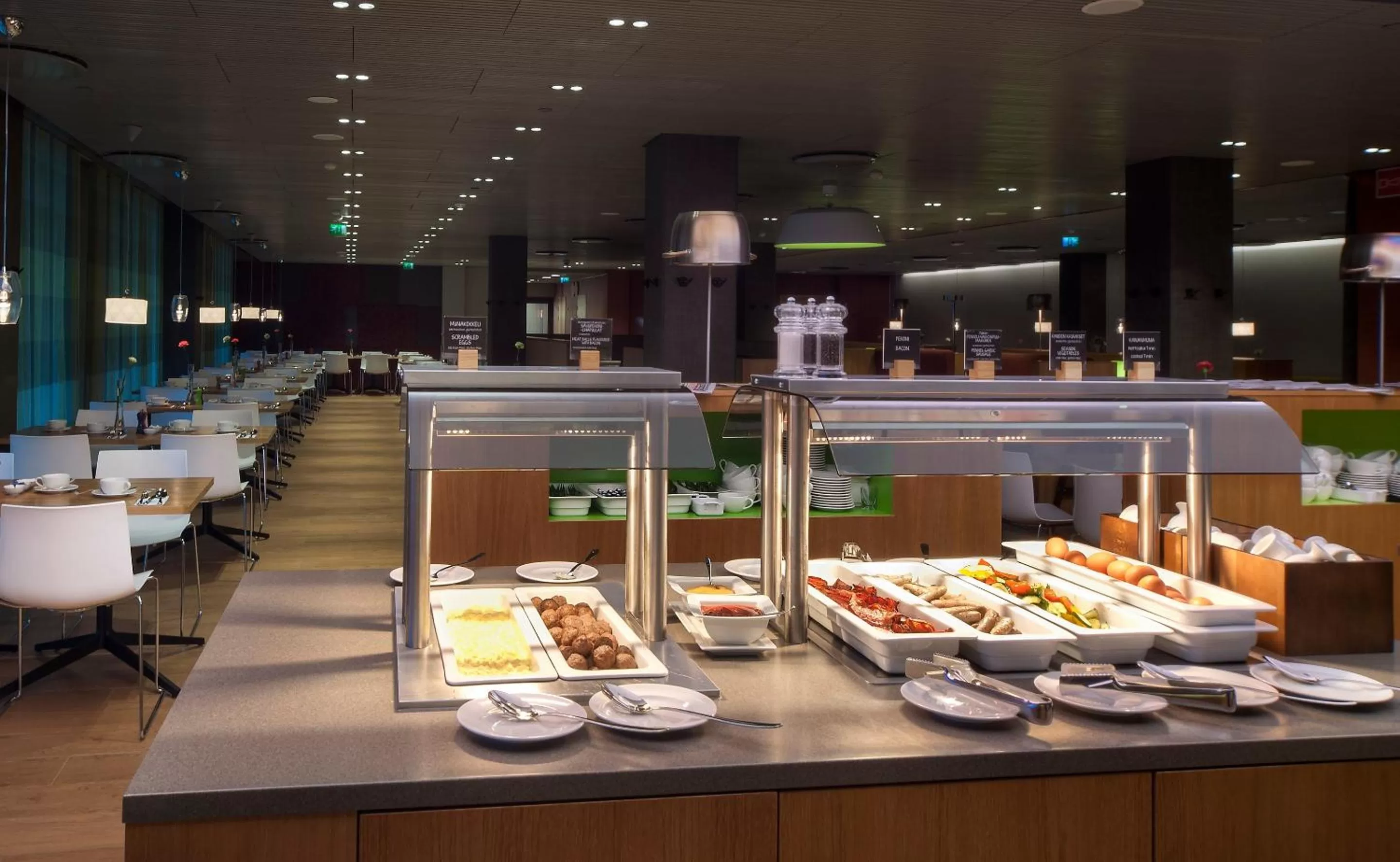 Buffet breakfast in Solo Sokos Hotel Paviljonki