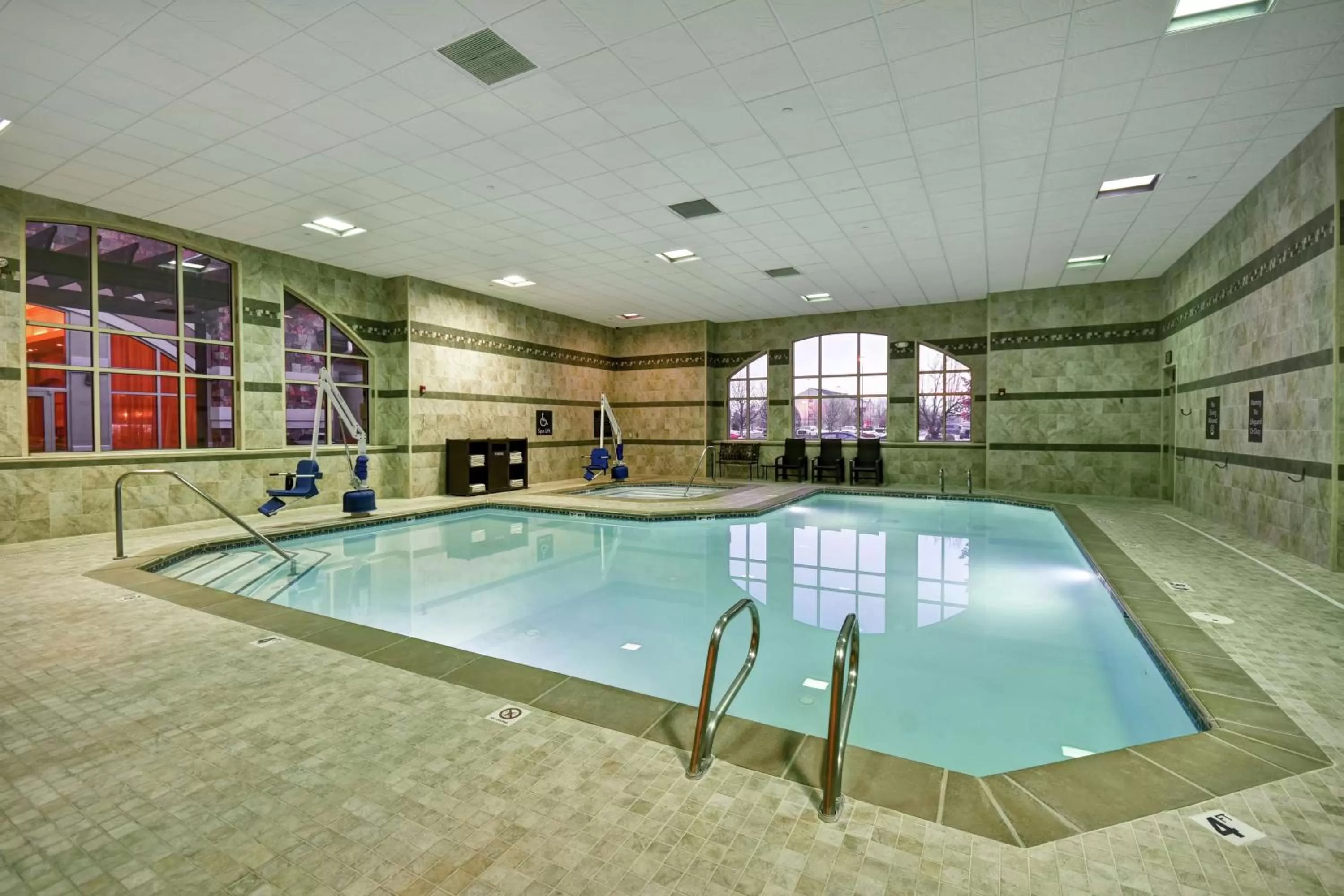 Pool view in Homewood Suites by Hilton Boise