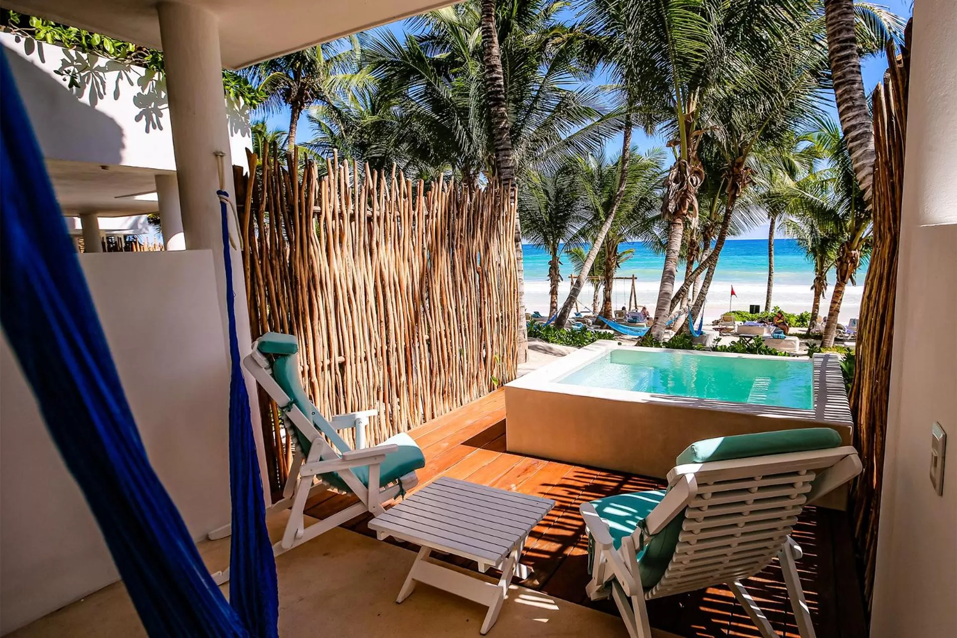Swimming pool in Cabanas Tulum- Beach Hotel & Spa