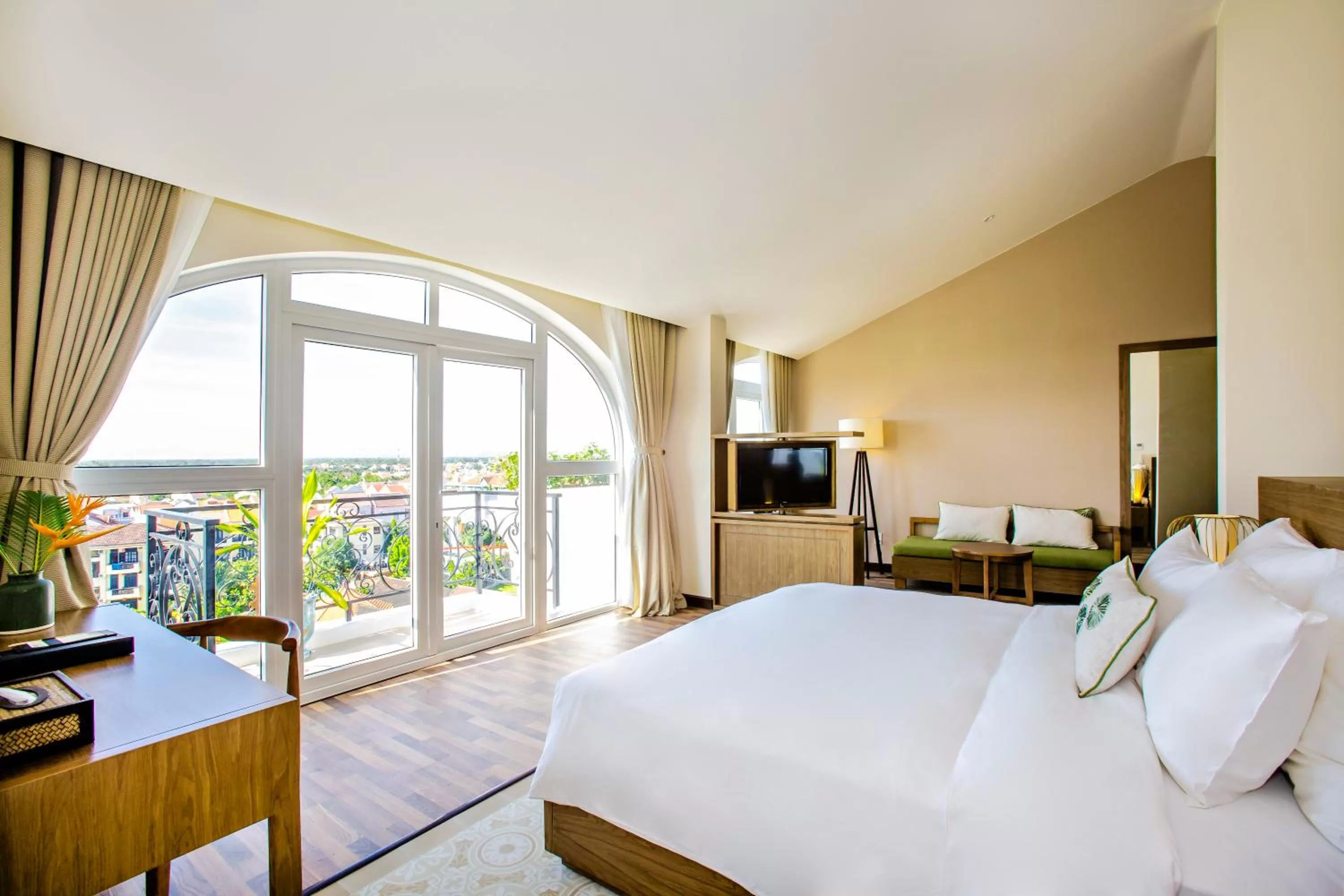 Bedroom, Bed in Lasenta Boutique Hotel Hoian