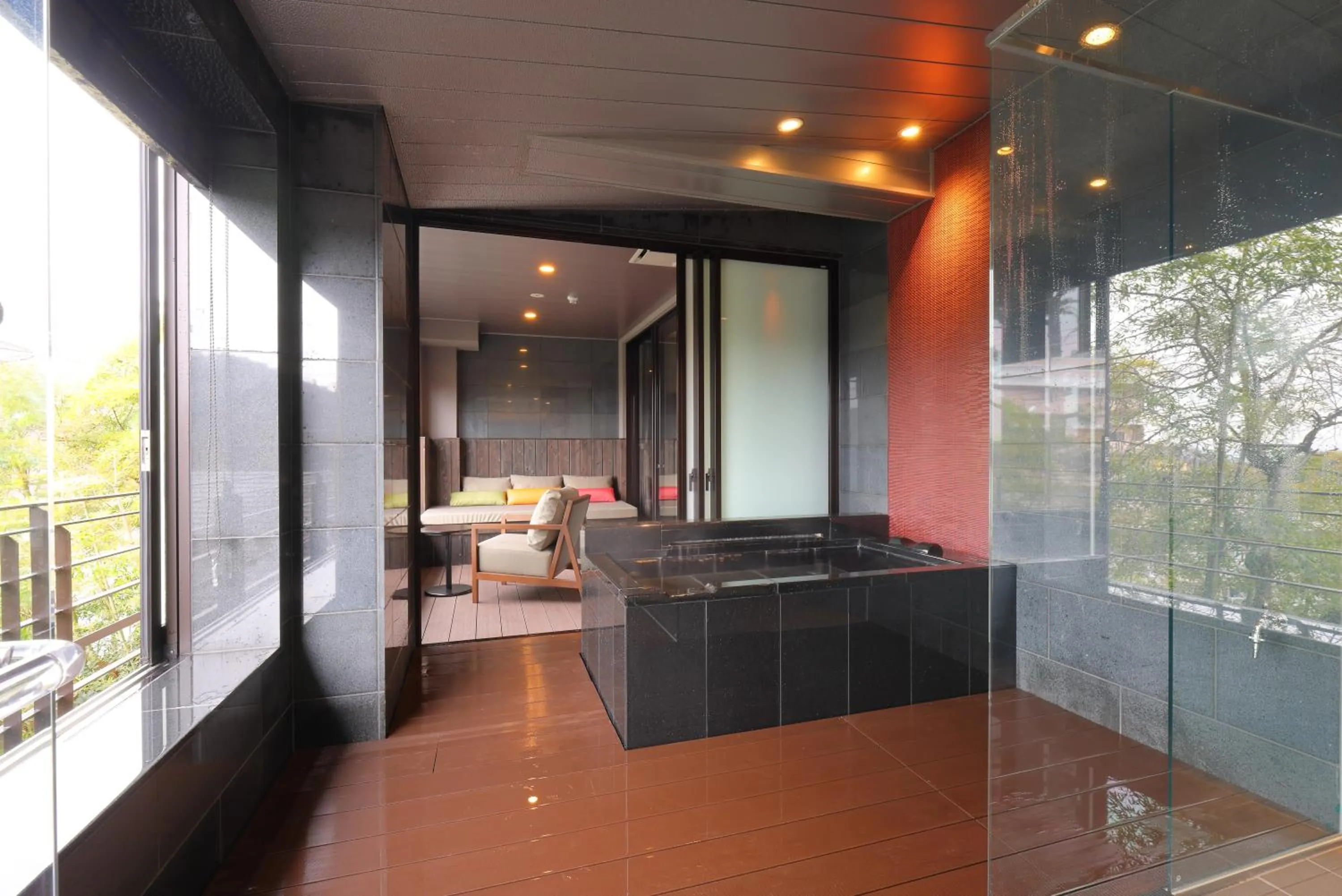 Hot Spring Bath in Arima Onsen Taketoritei Maruyama