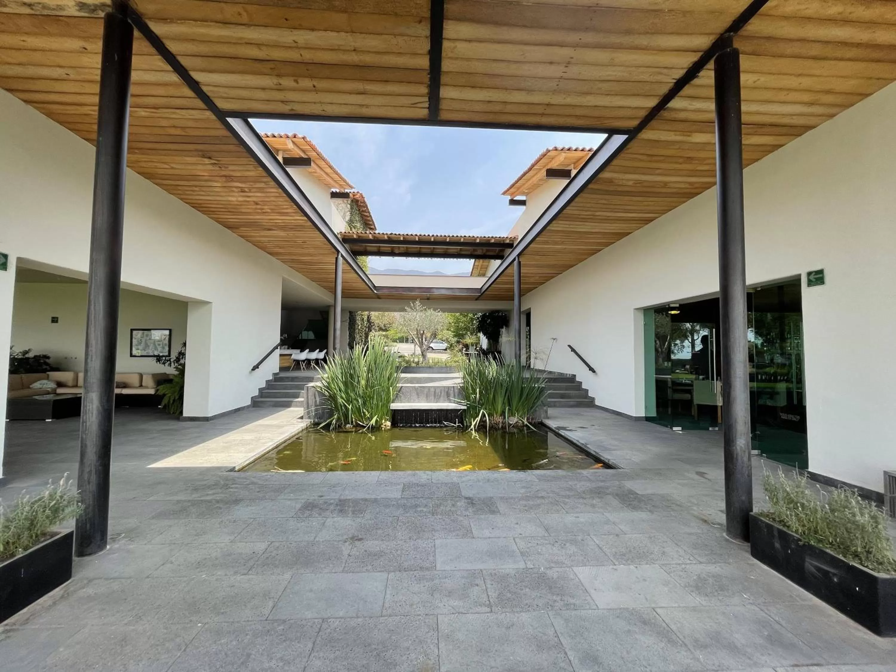 Lobby or reception in La Reserva Chapala