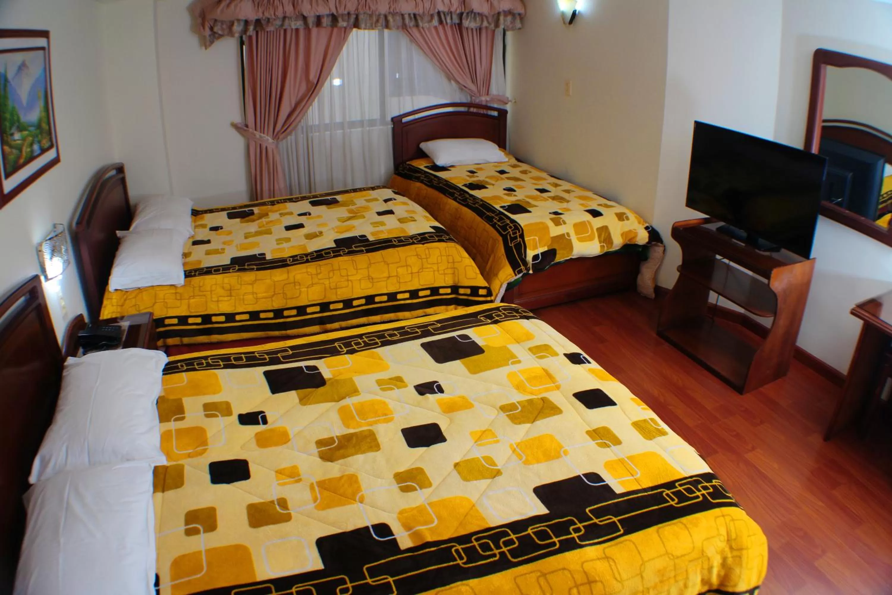 Bed in Hotel Santa Isabel 2