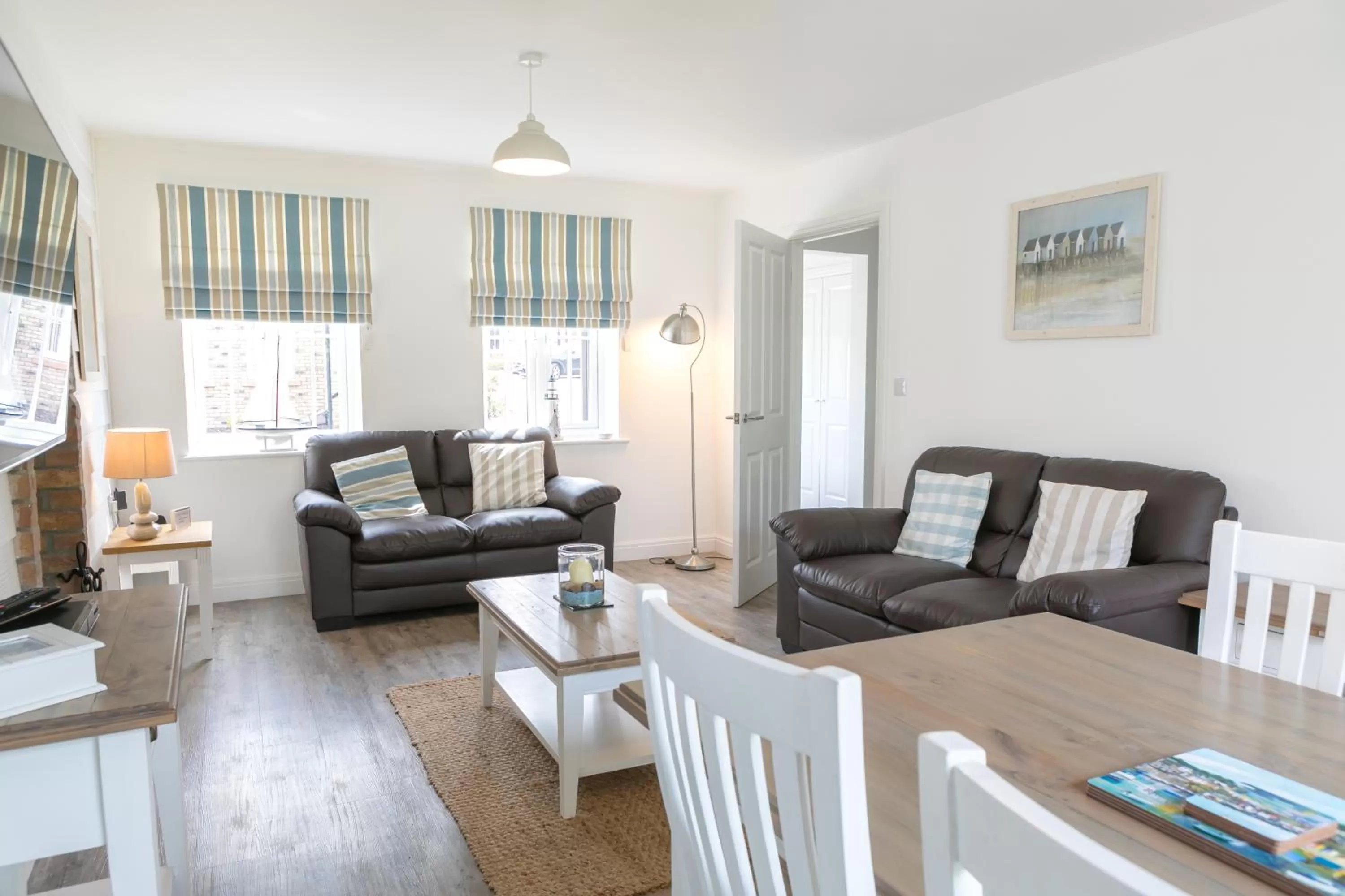 Living room in The Bay Filey Holiday Village