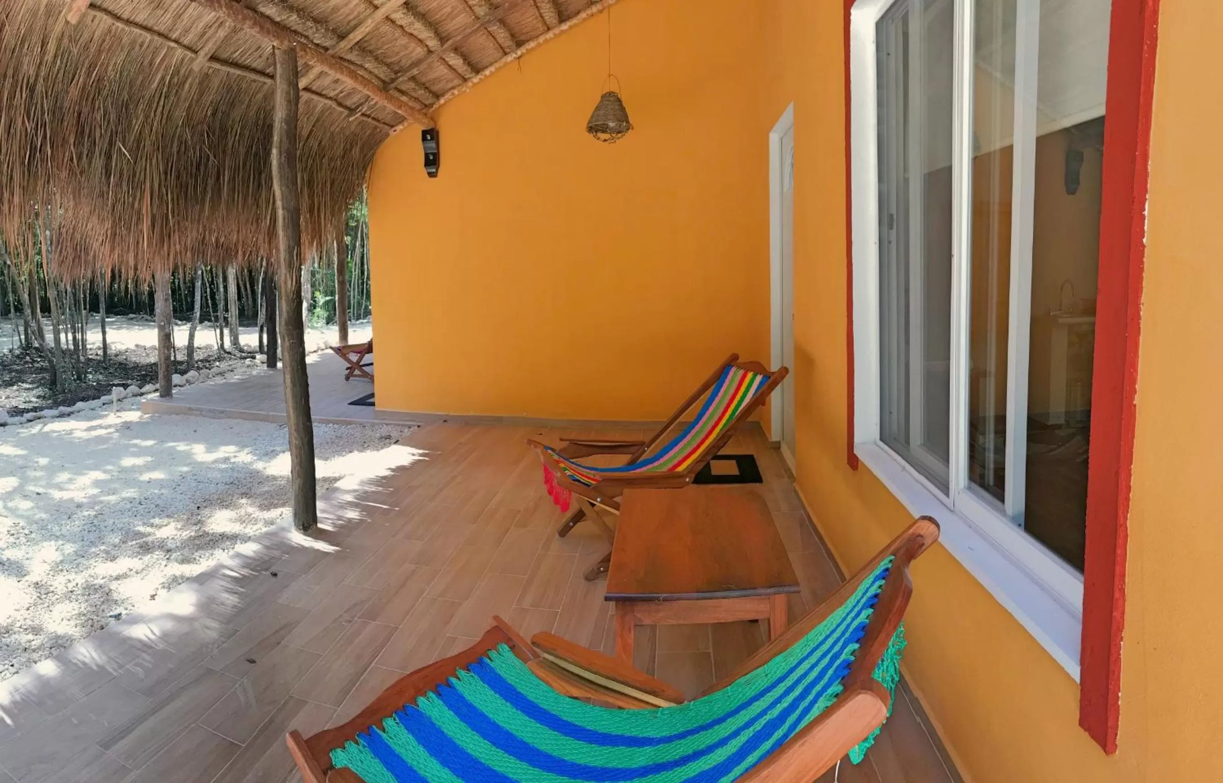 Patio in Casa Kaan Calakmul