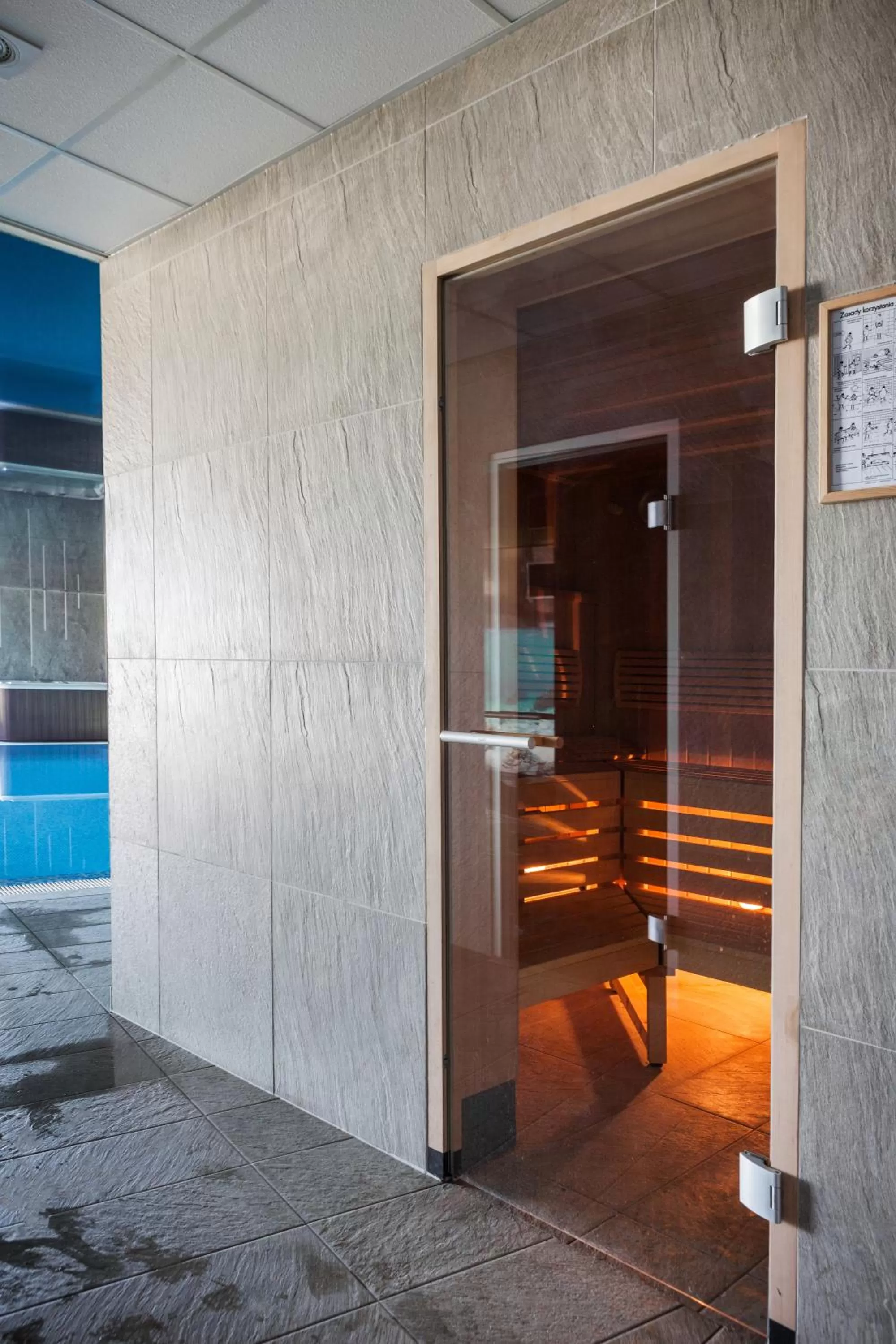 Sauna in Max Health Resort SPA