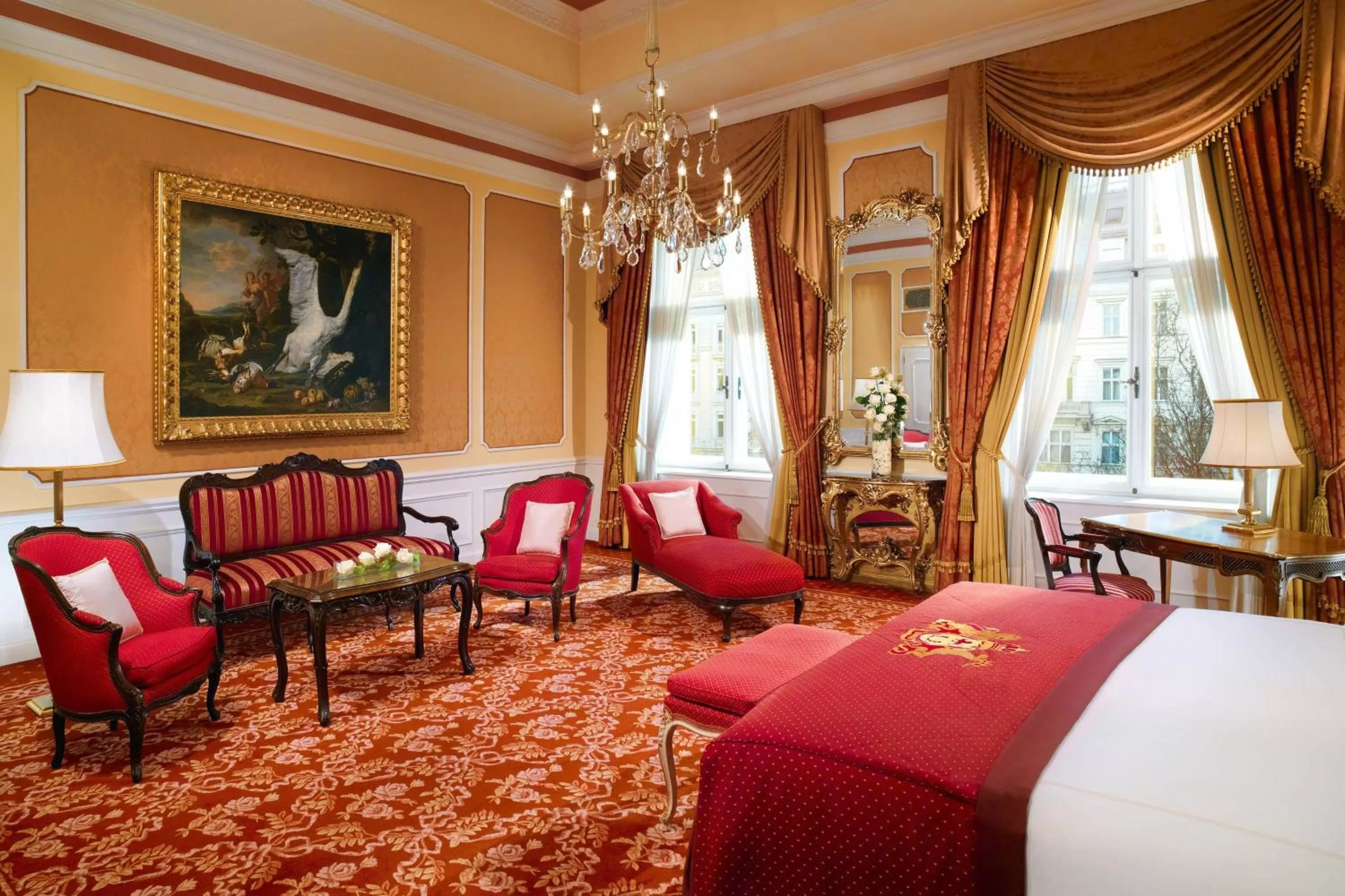 Photo of the whole room, Bed in Hotel Imperial, a Luxury Collection Hotel, Vienna