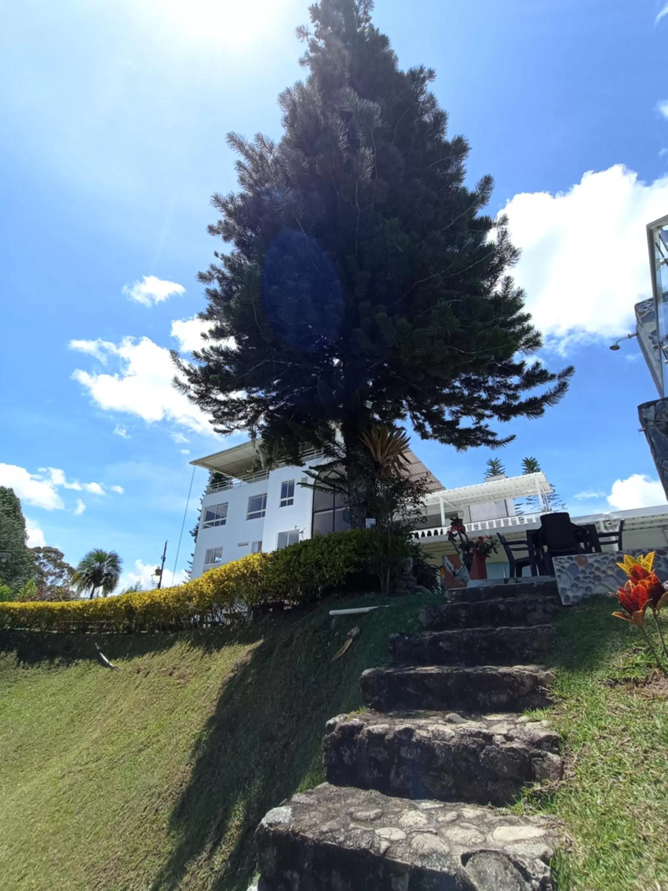 Property building in Paradise Lake Finca Hotel