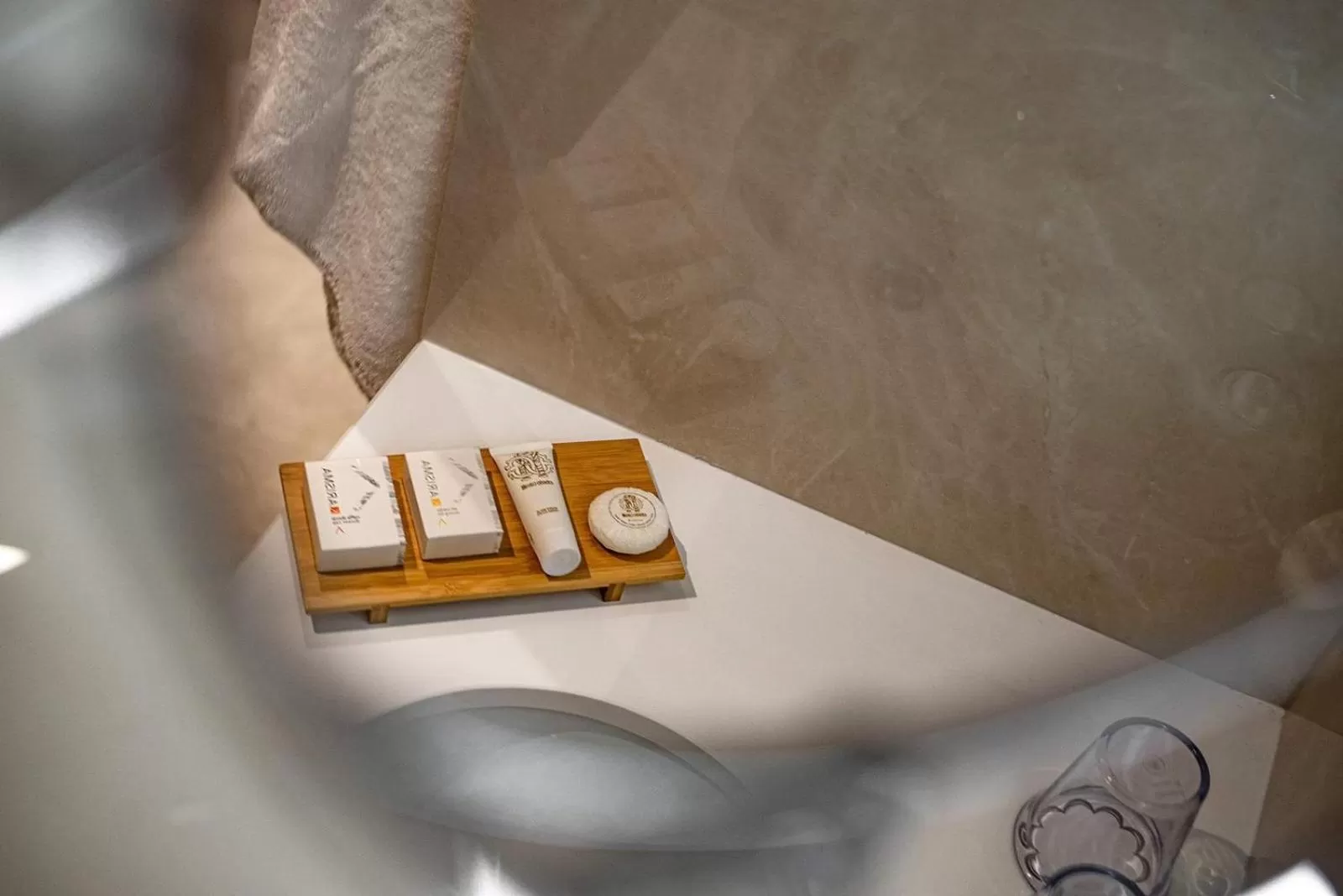 Bathroom in Amare Hotel