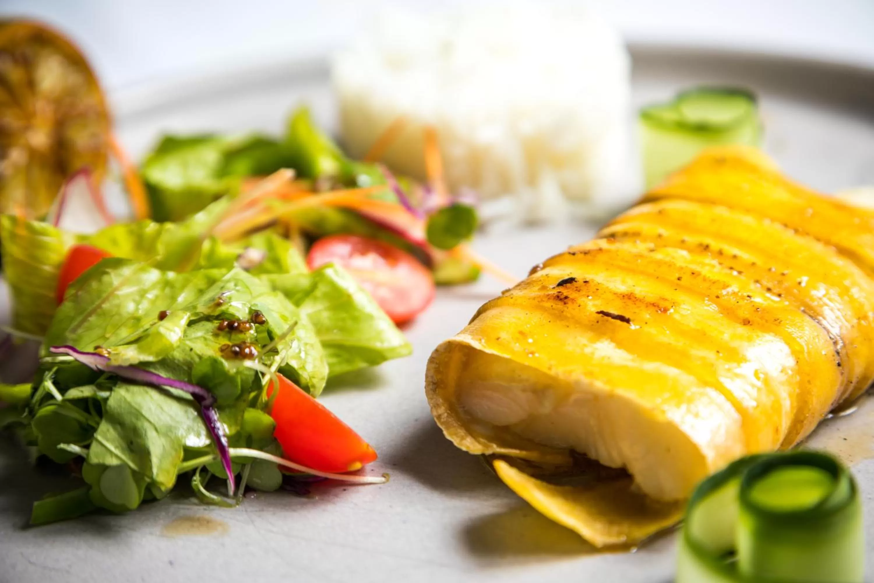 Food in The Ellysian Boutique Hotel