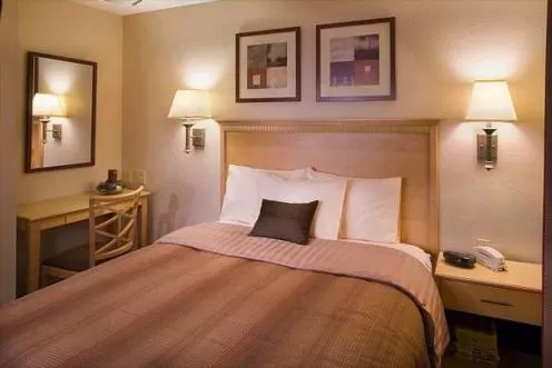 King Suite with Roll-In Shower - Disability Access in Candlewood Suites Elgin – Northwest Chicago, an IHG Hotel