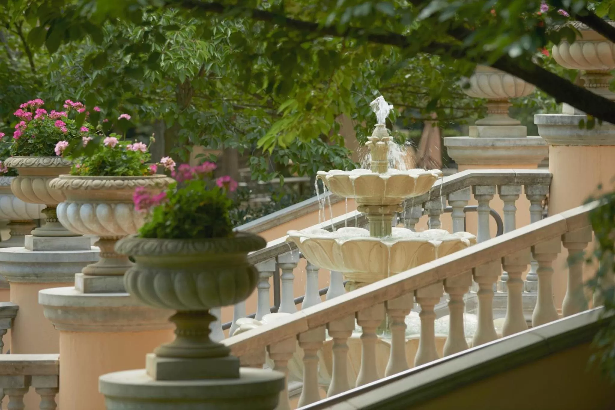 Property building in Omni Shoreham Hotel