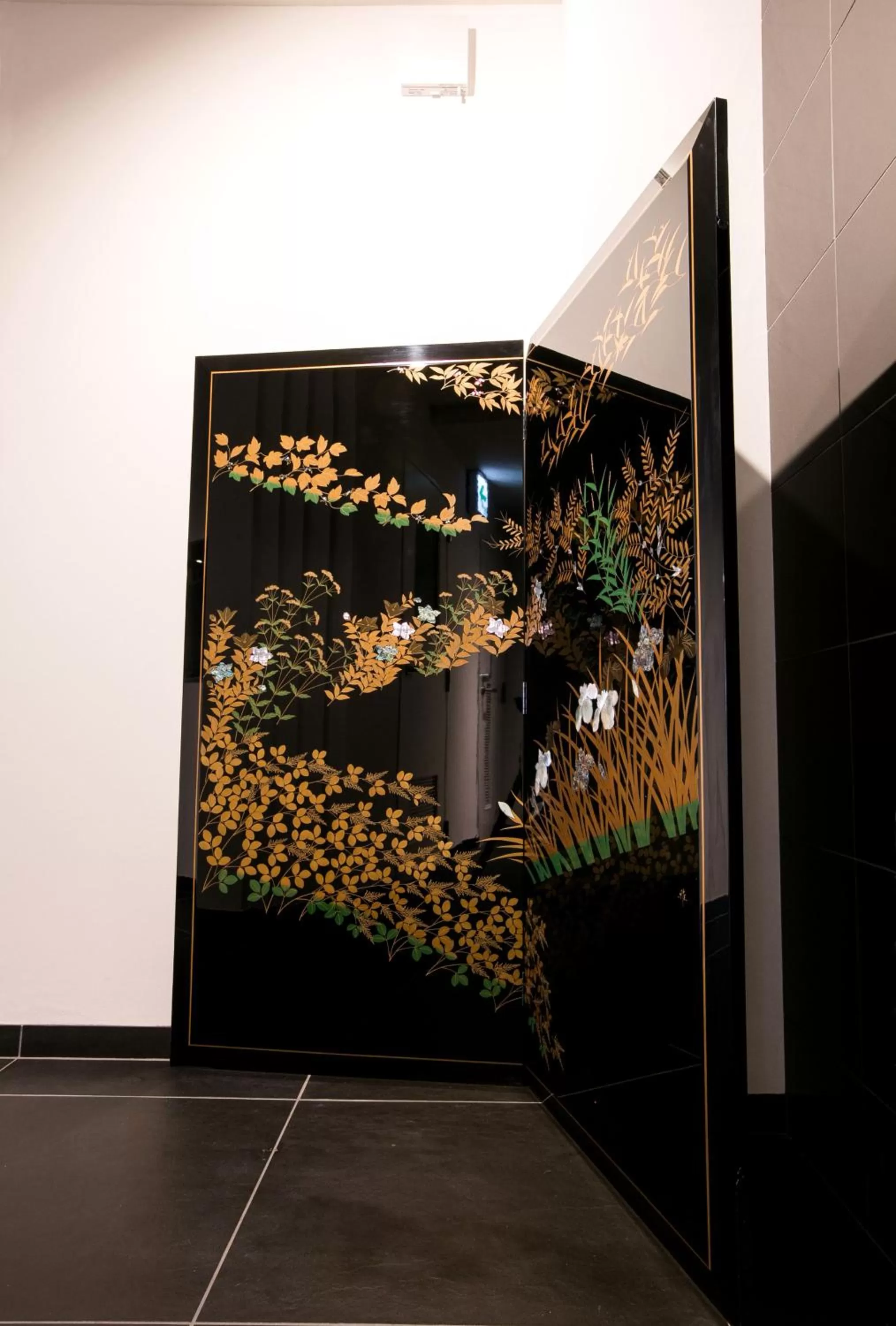 Decorative detail in Kyoto Kamanza Hotel