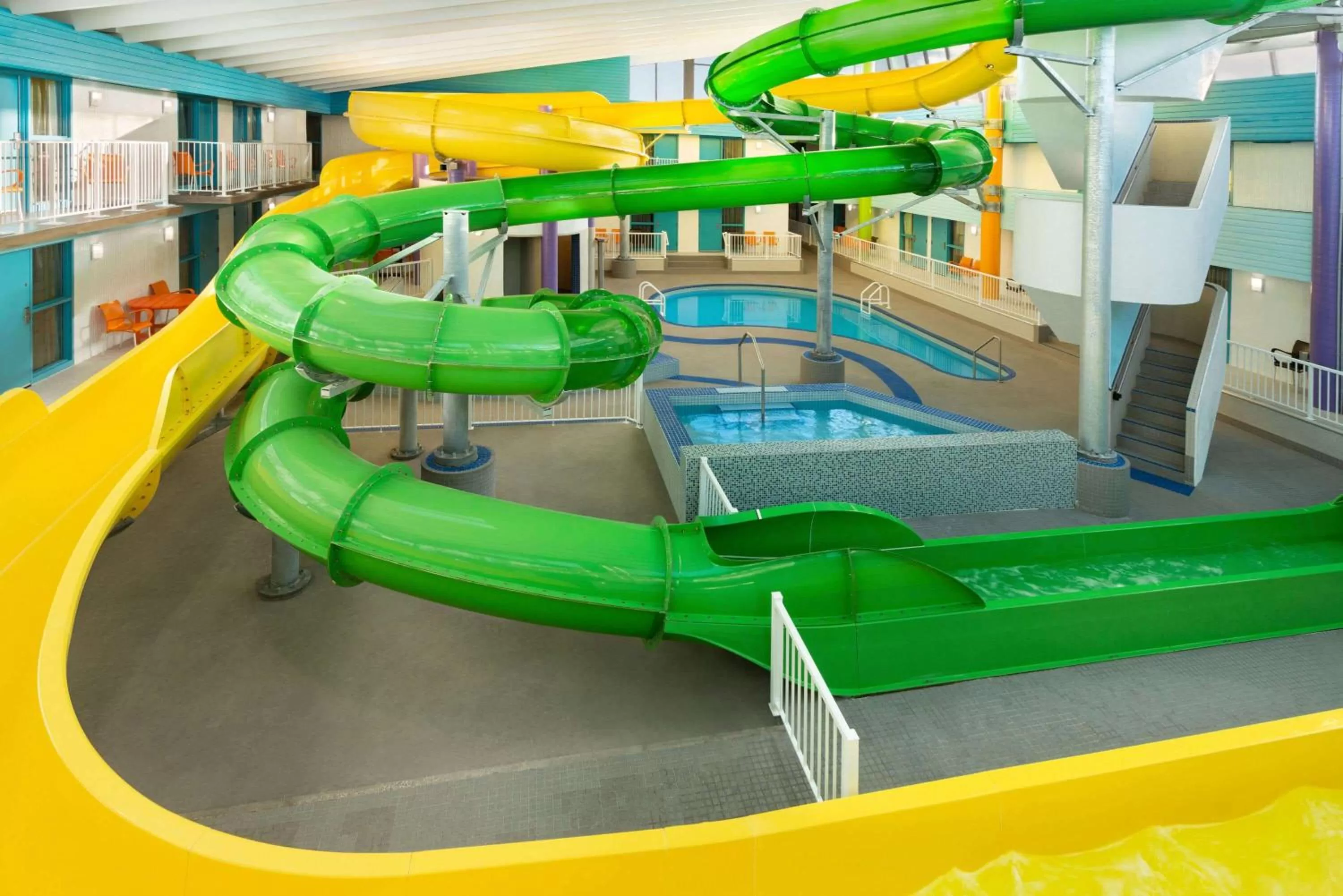 Aqua park in Travelodge Hotel by Wyndham Saskatoon