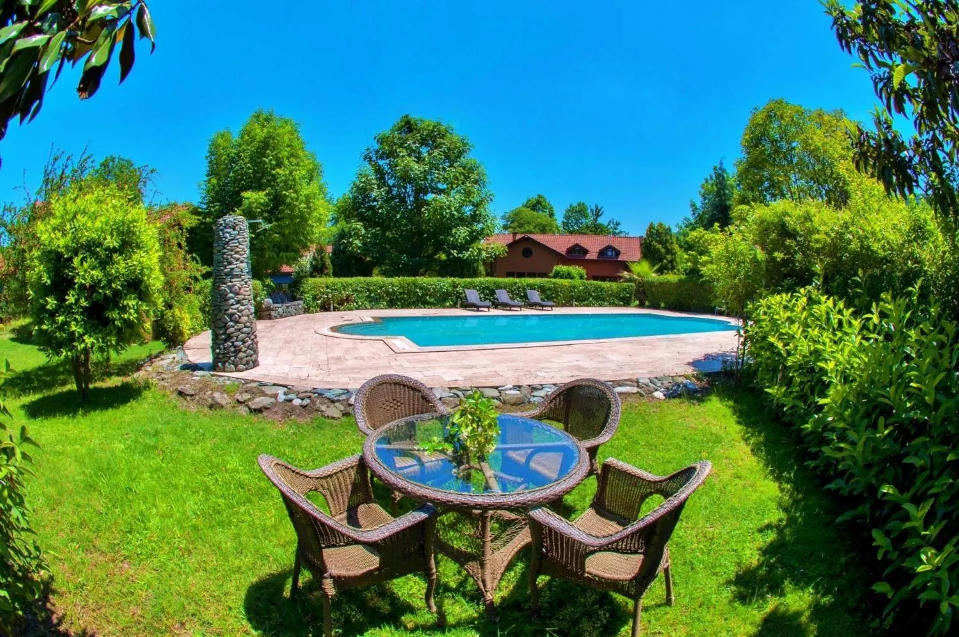 Garden in Villa Kirkpinar Sapanca