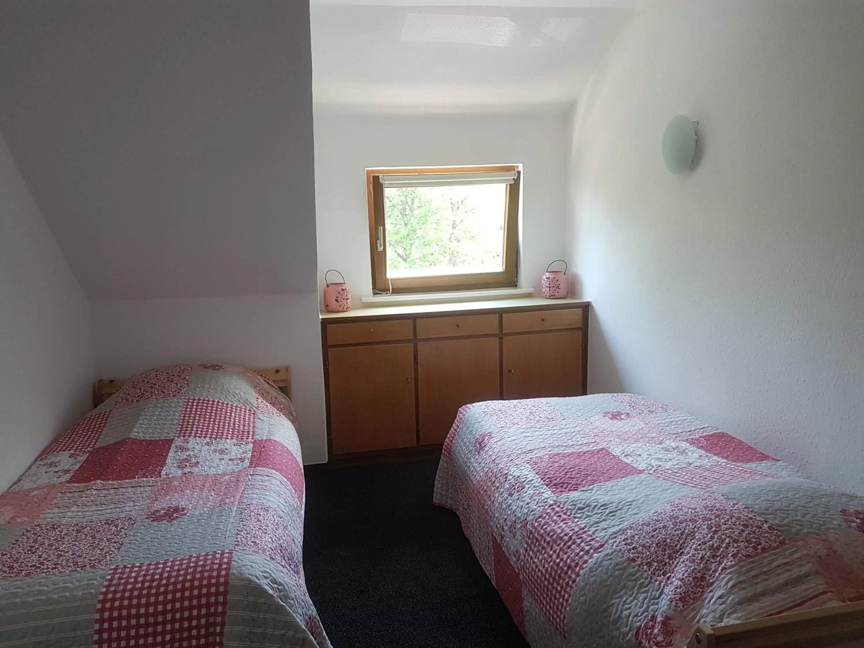 Bed in Hotel Herrloh