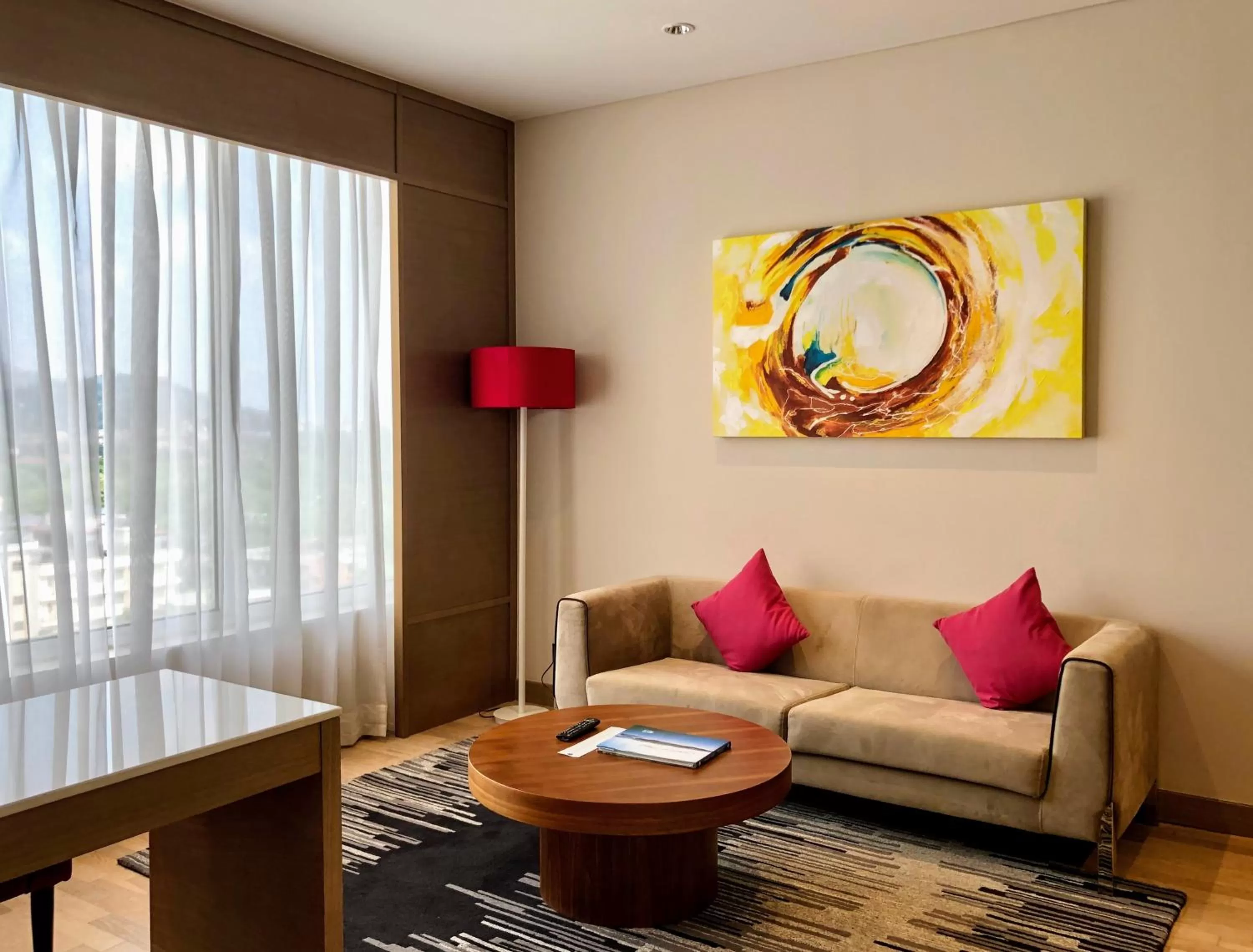 Living room in Novotel Guwahati GS Road