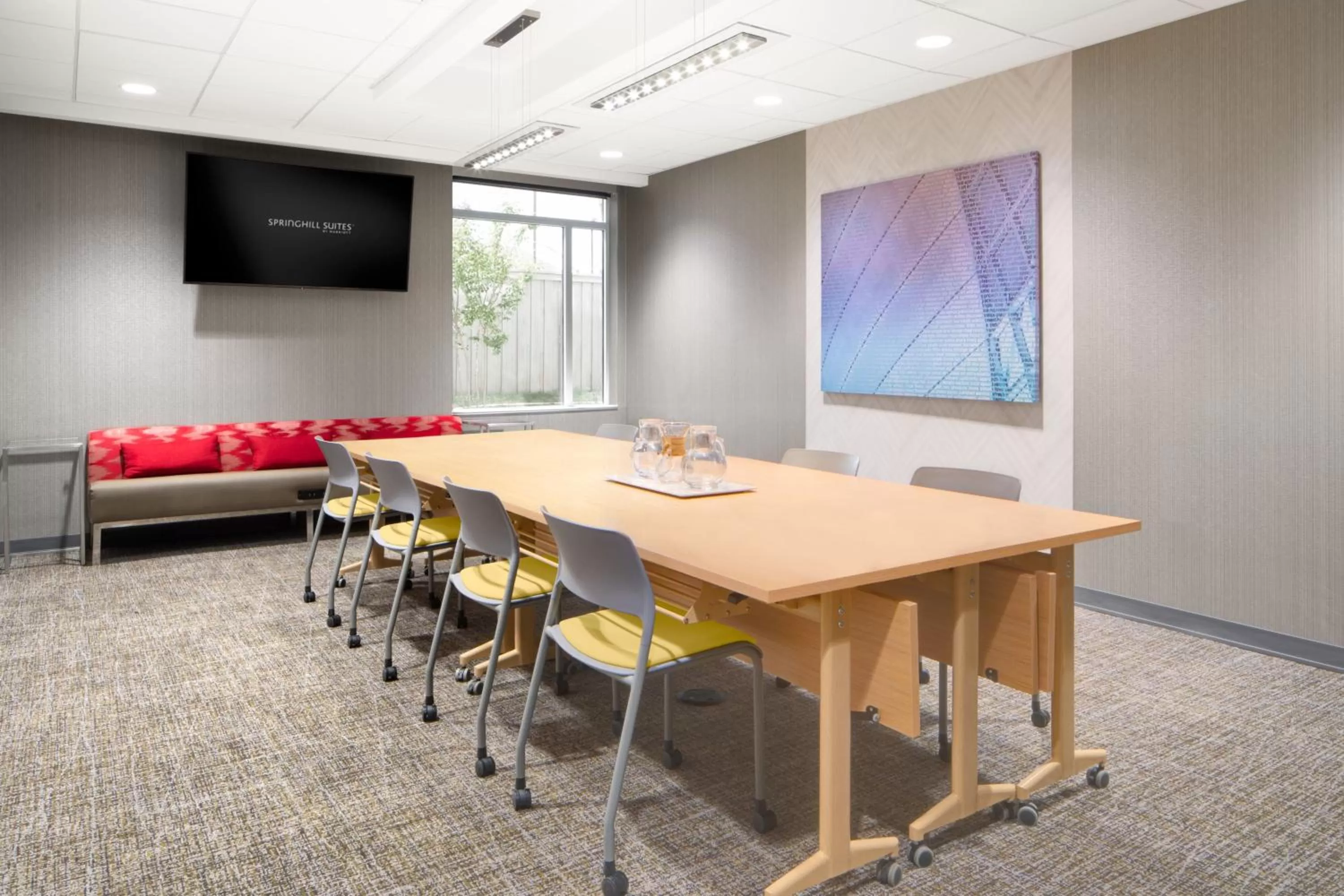 Meeting/conference room in SpringHill Suites by Marriott Columbia near Fort Jackson