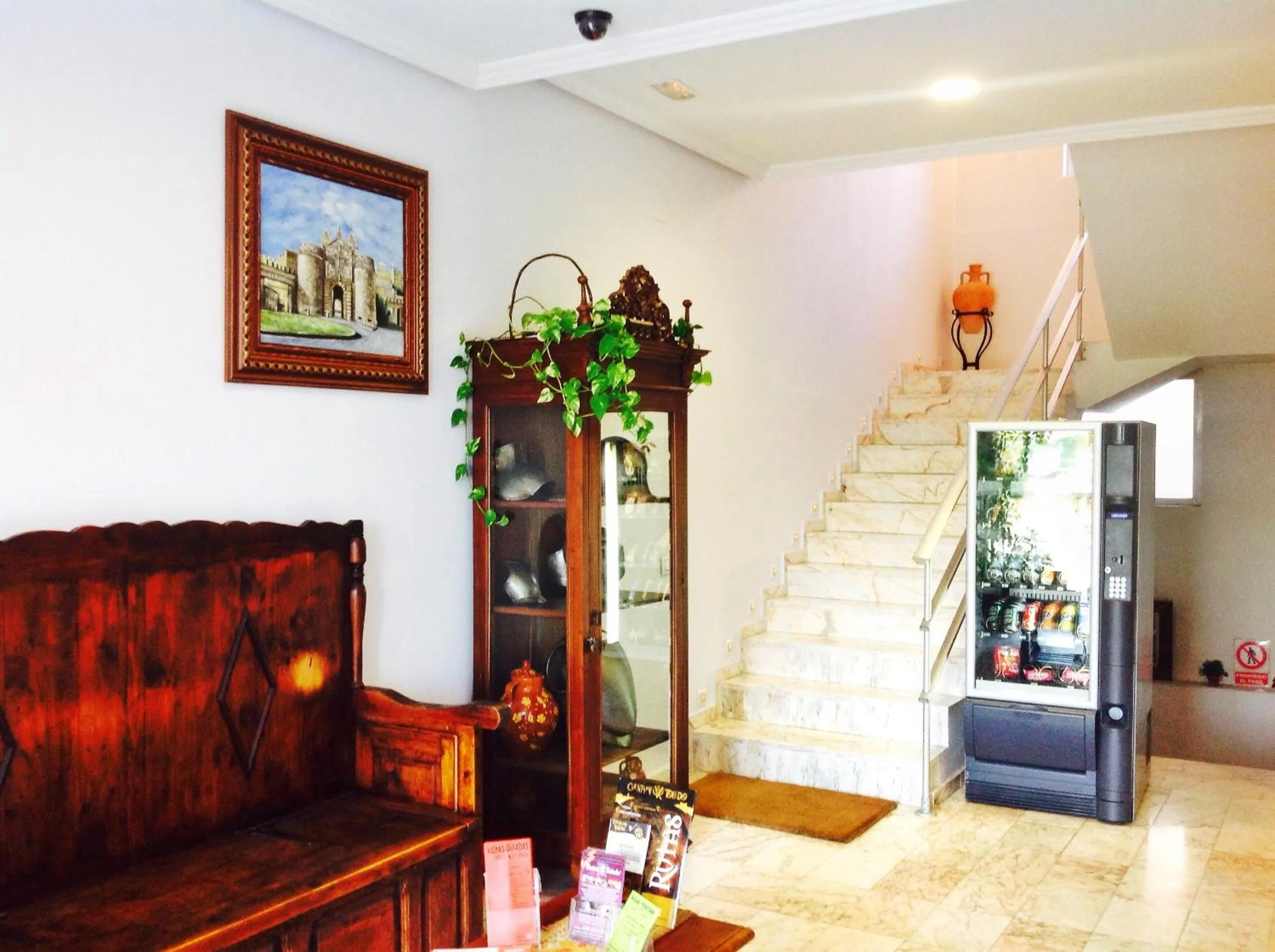 Lobby or reception in Hotel Godofredo