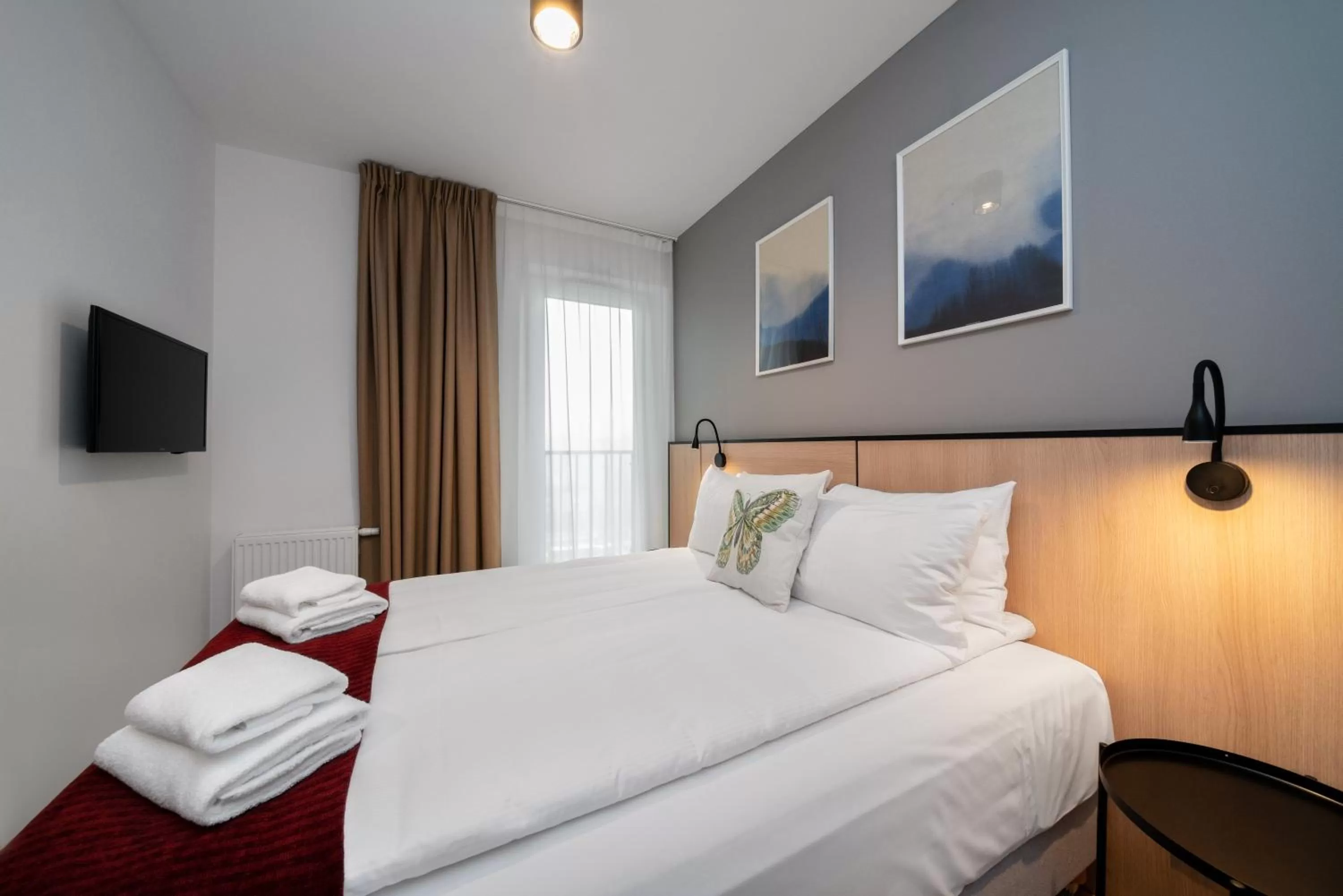 Bedroom, Bed in Hotel Tulip Residences Warsaw Targowa