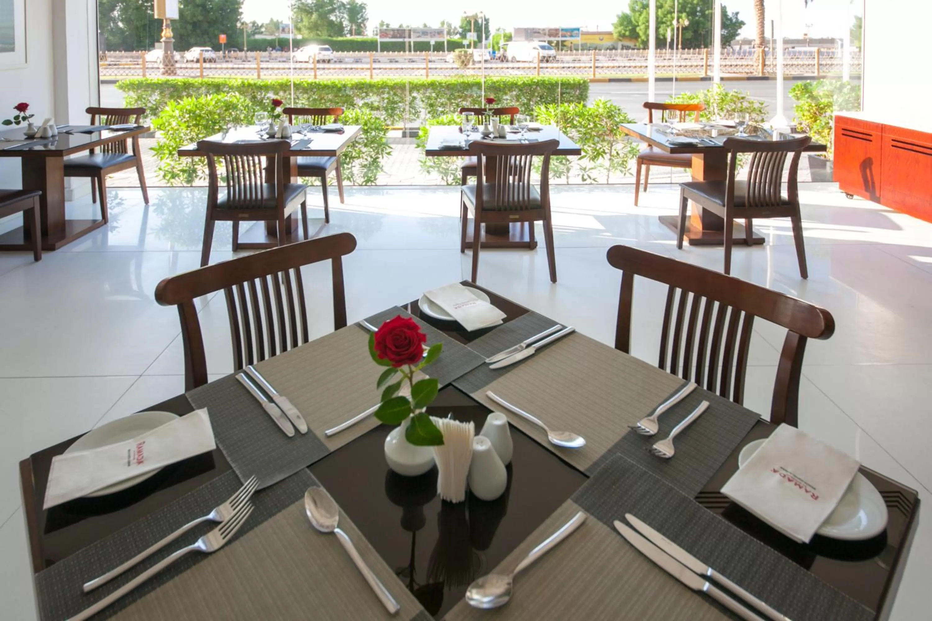 Restaurant/places to eat in Ramada by Wyndham Beach Hotel Ajman