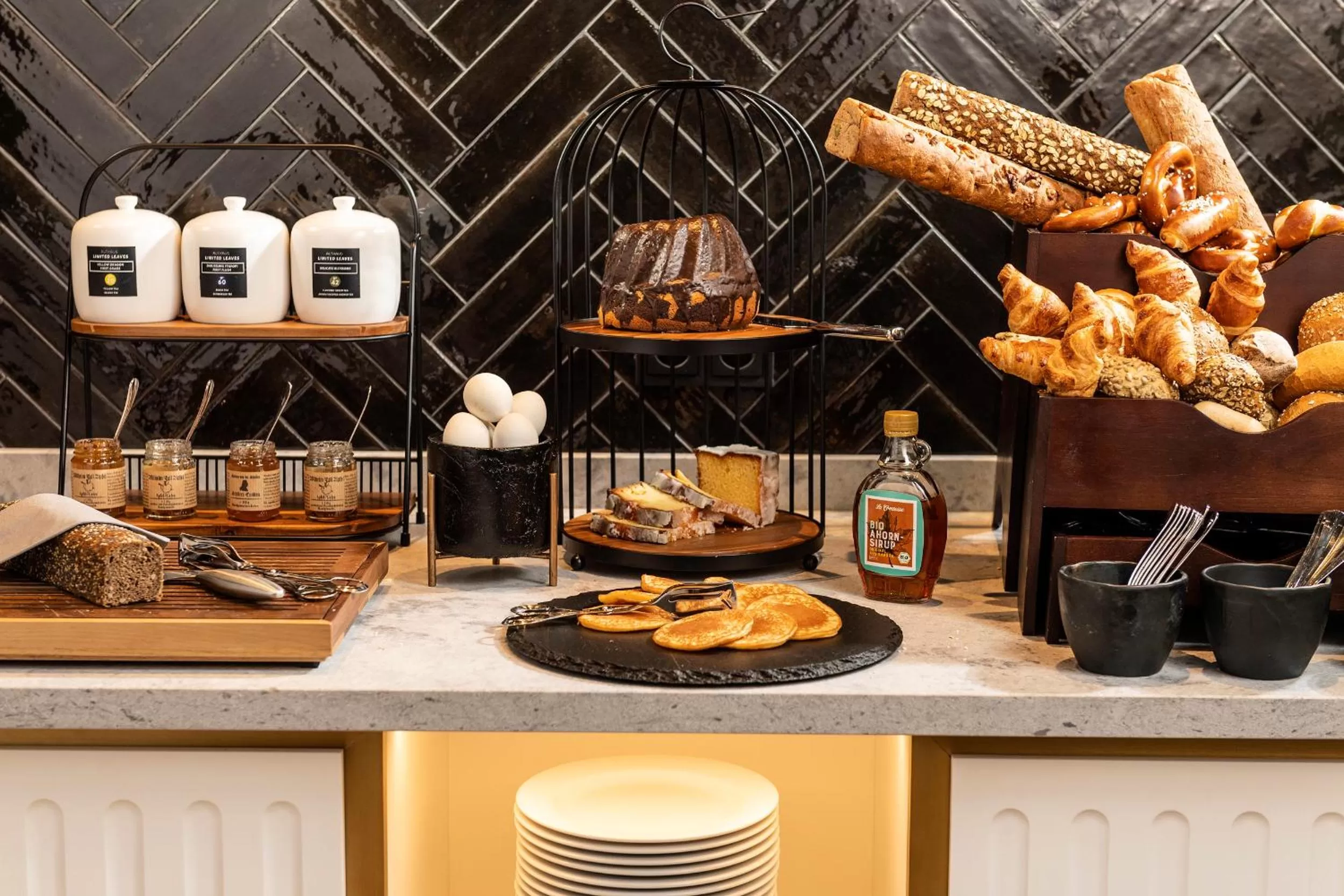 Food and drinks in Hotel Schillerhof, Weimar